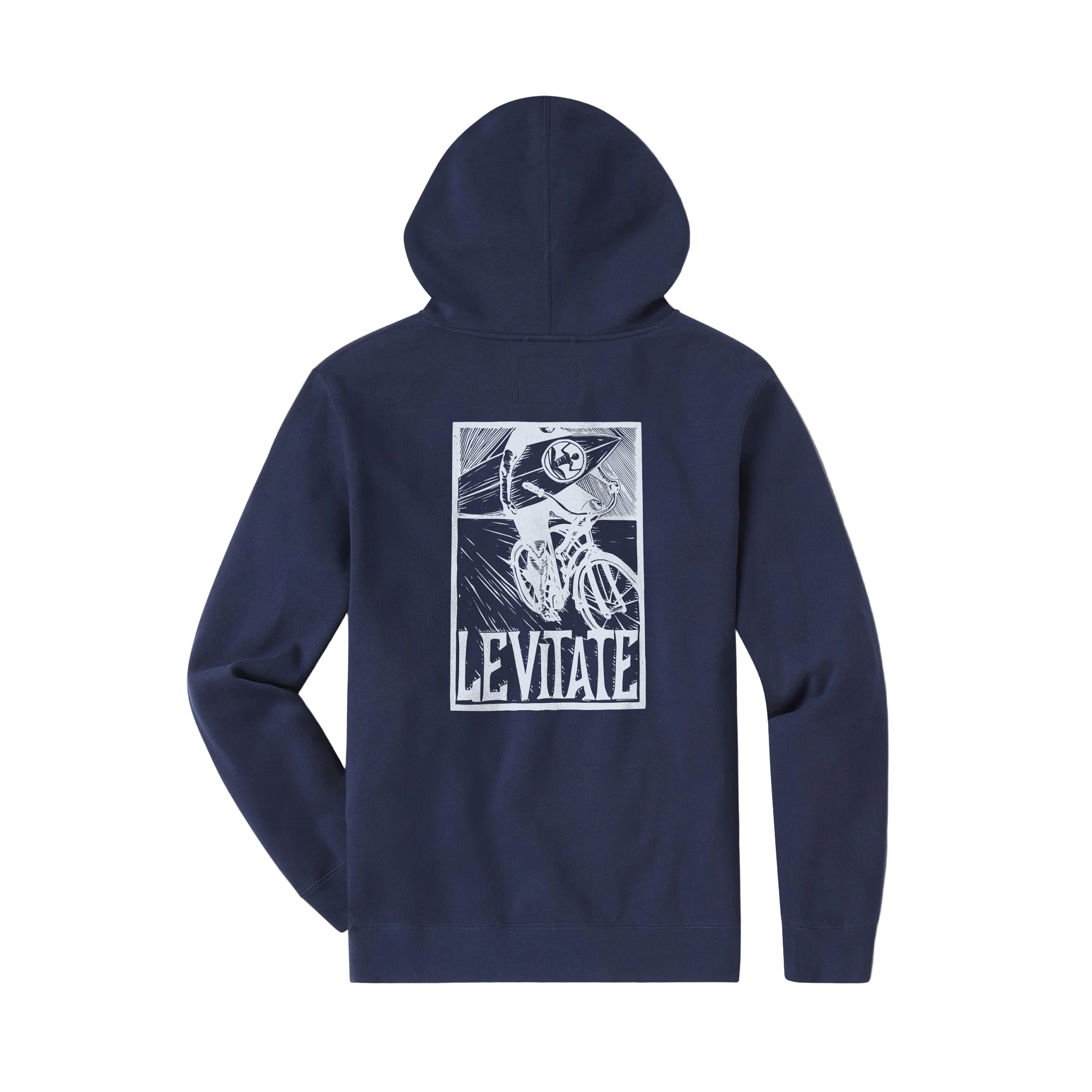 Block Print Surfer Hoodie
