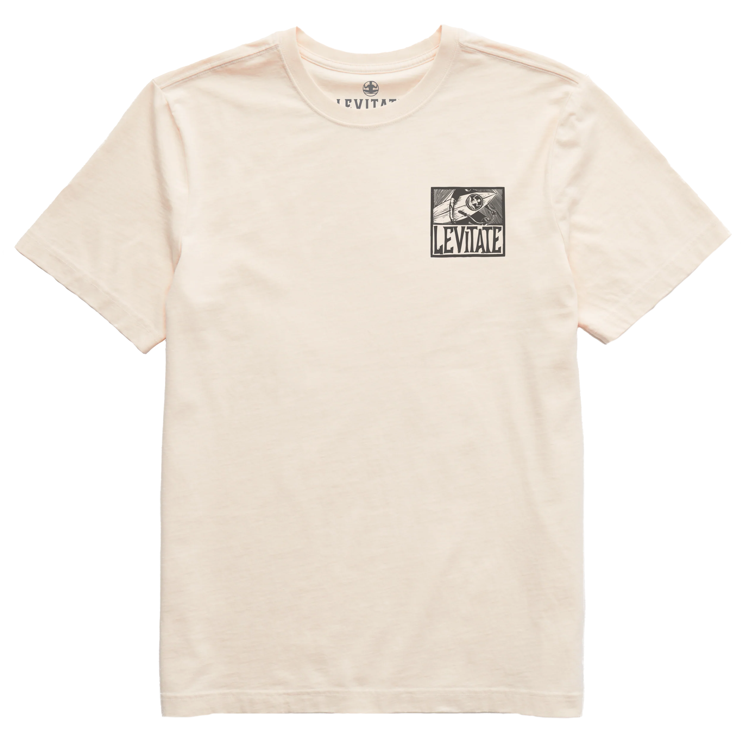 Men's Block Print Surfer Short Sleeve Premium Tee - Image 2