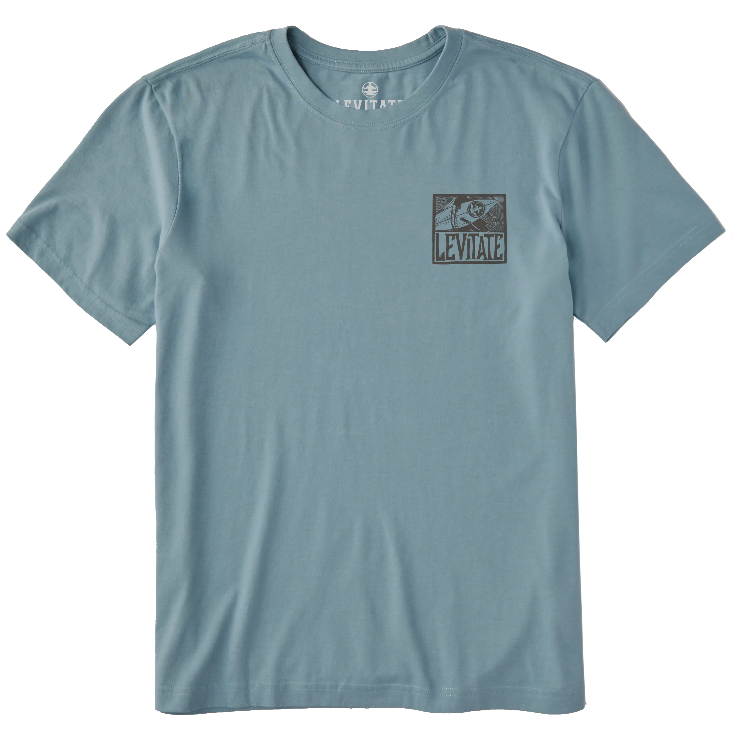 Men's Block Print Surfer Short Sleeve Premium Tee - Image 6