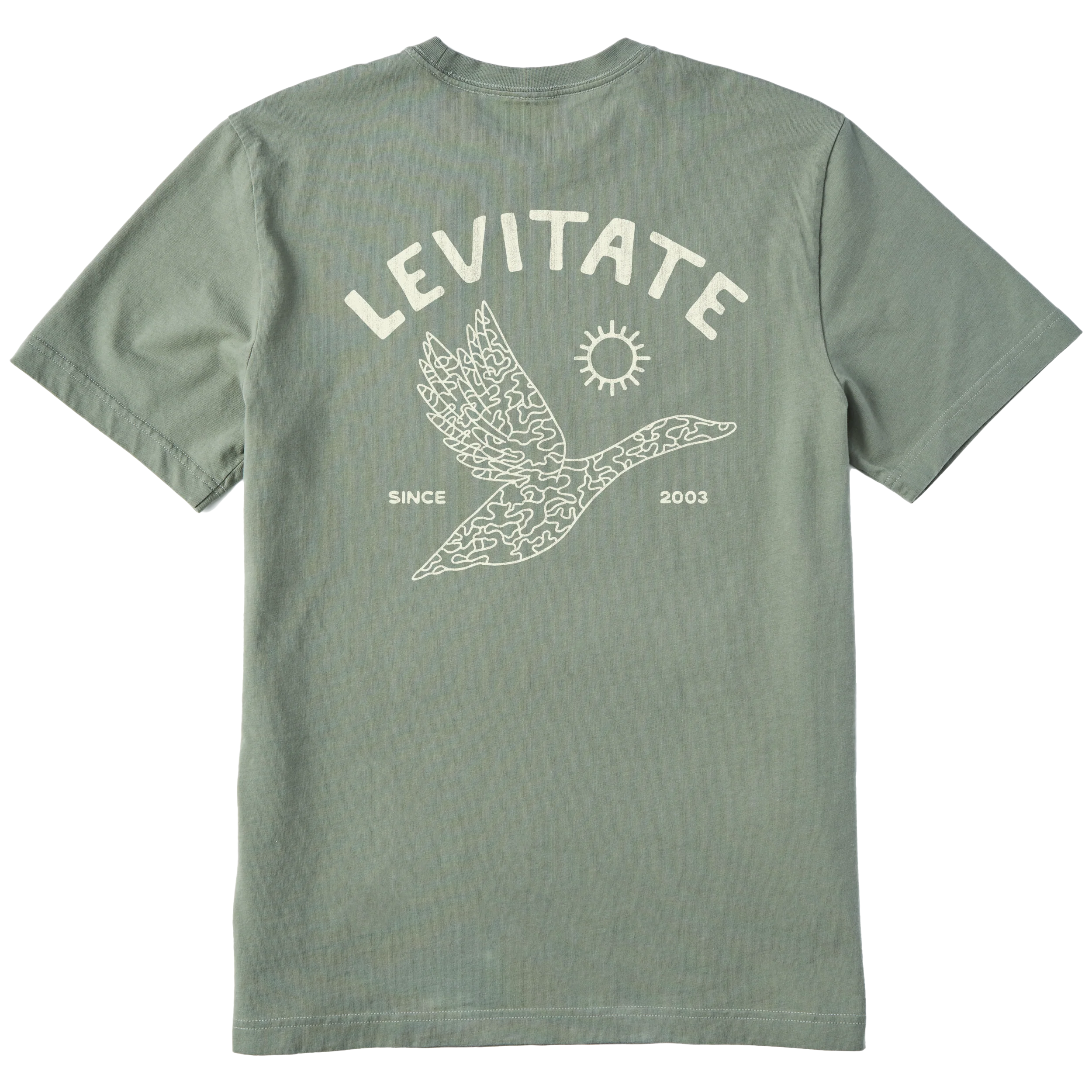 Men's Camo Duck Short Sleeve Premium Tee - Image 3