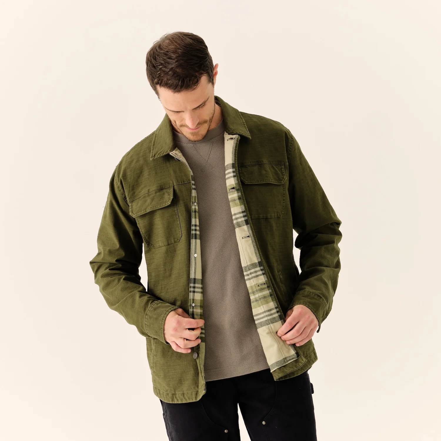 Men's Canvas Crew Jacket - Image 16