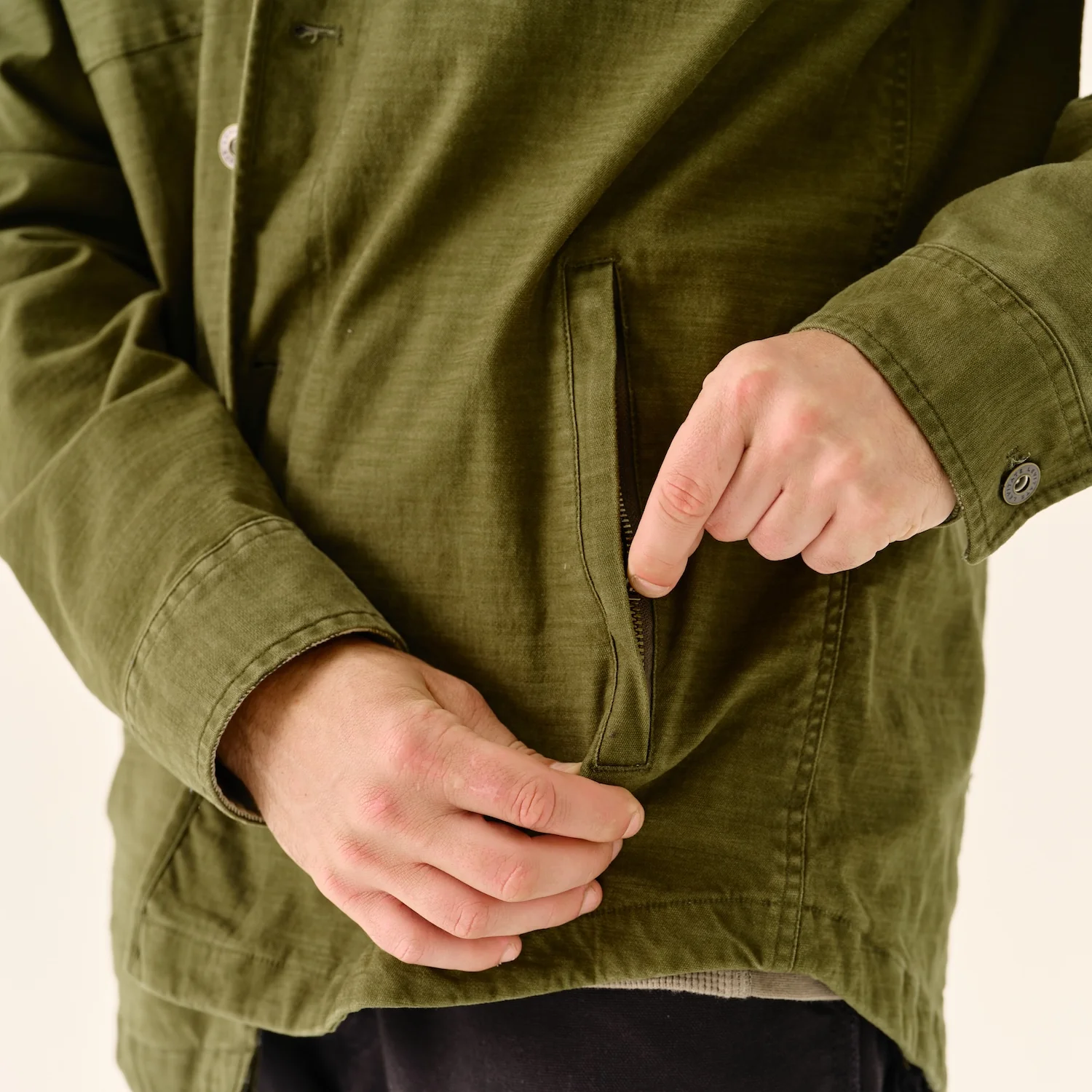 Men's Canvas Crew Jacket - Image 17