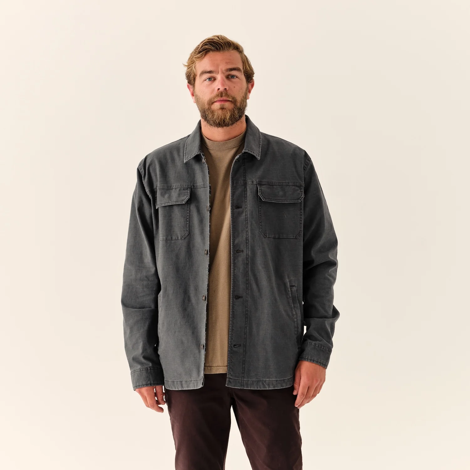 Men's Canvas Crew Jacket - Image 7