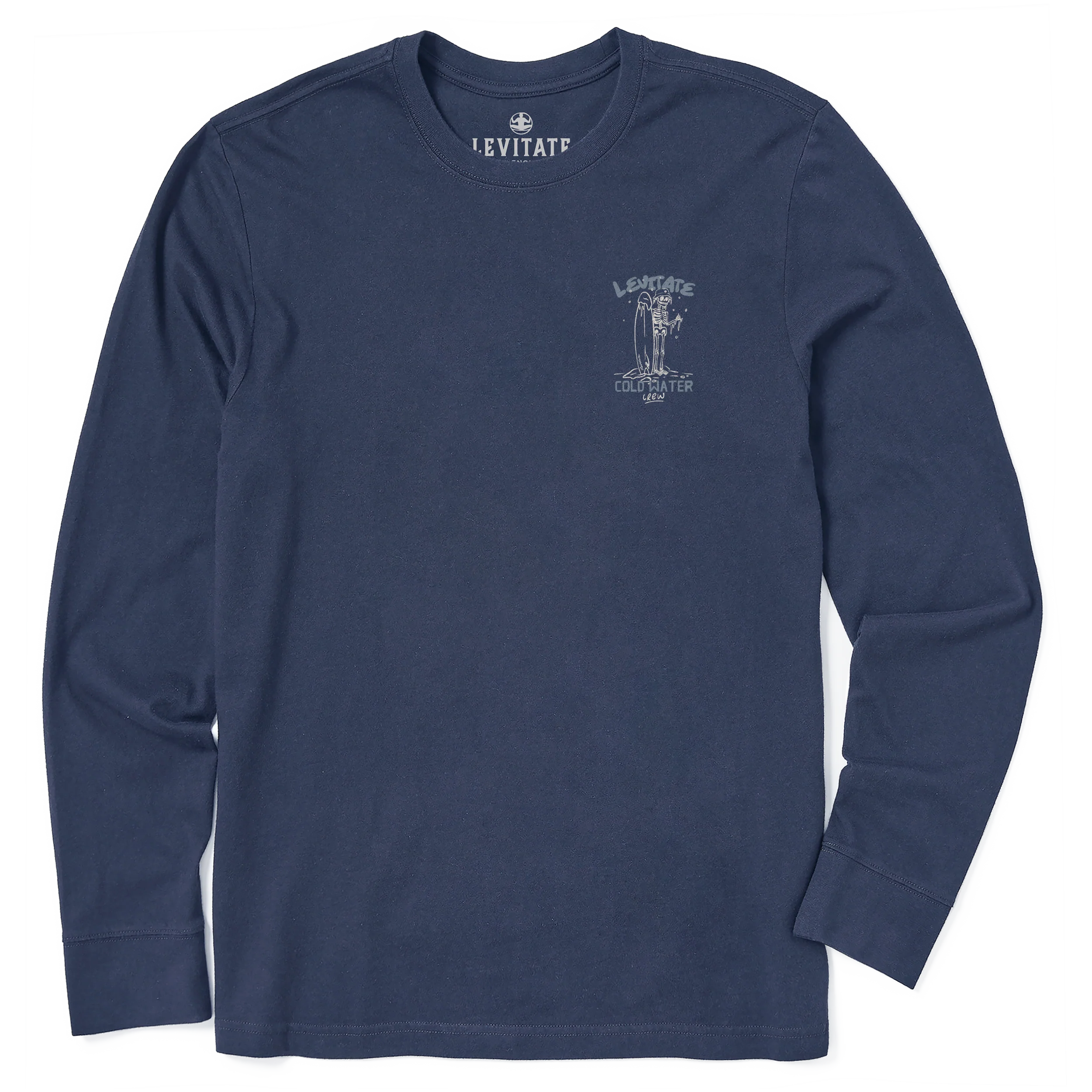 Men's Cold Water Crew Long Sleeve Premium Tee - Image 2