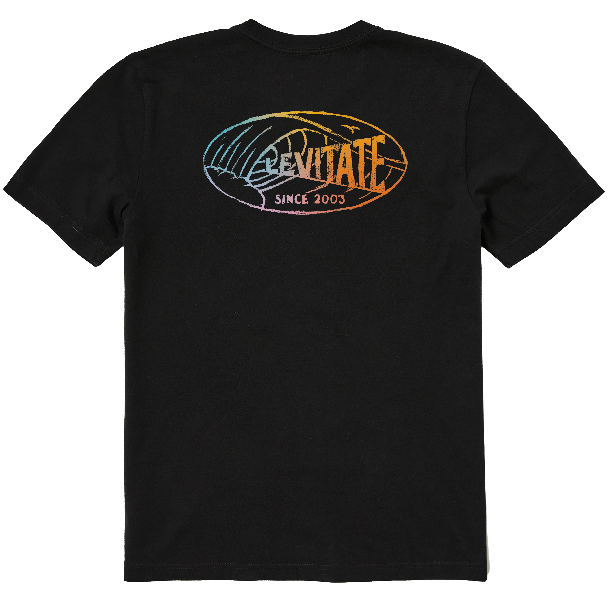 Men's Curl Classic Gradient Short Sleeve Premium Tee