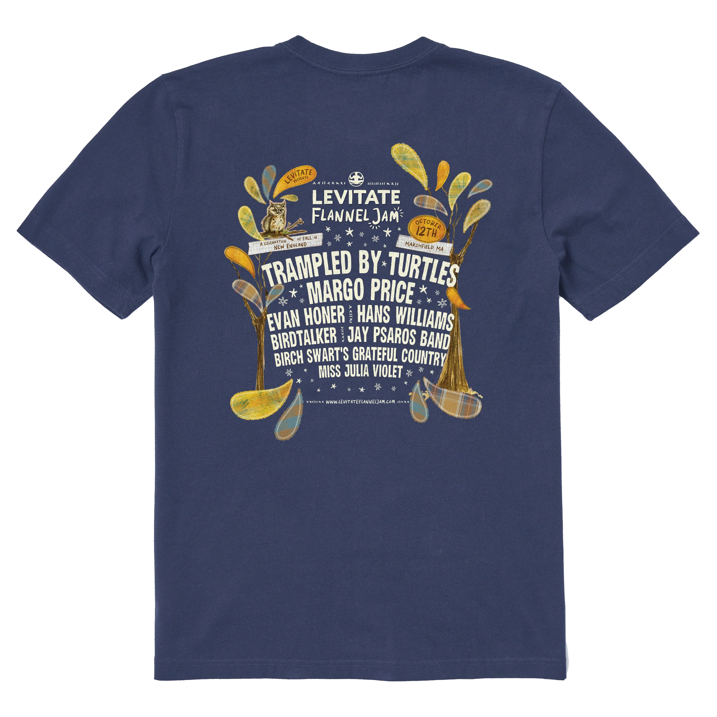 Mens Flannel Jam 24 Lineup Short Sleeve Premium Tee - Image 3