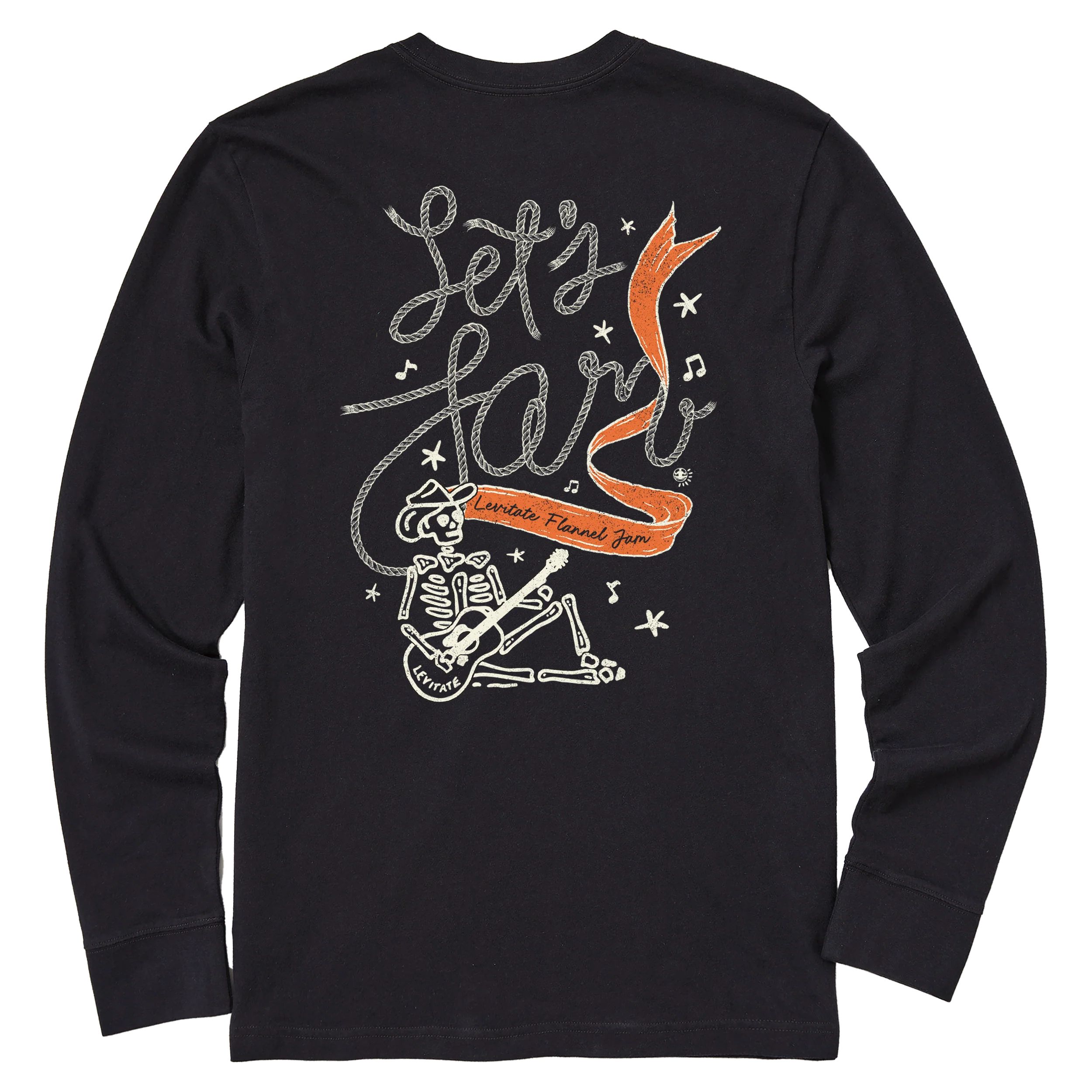 Men's Flannel Jam Long Sleeve Premium Tee - Image 2