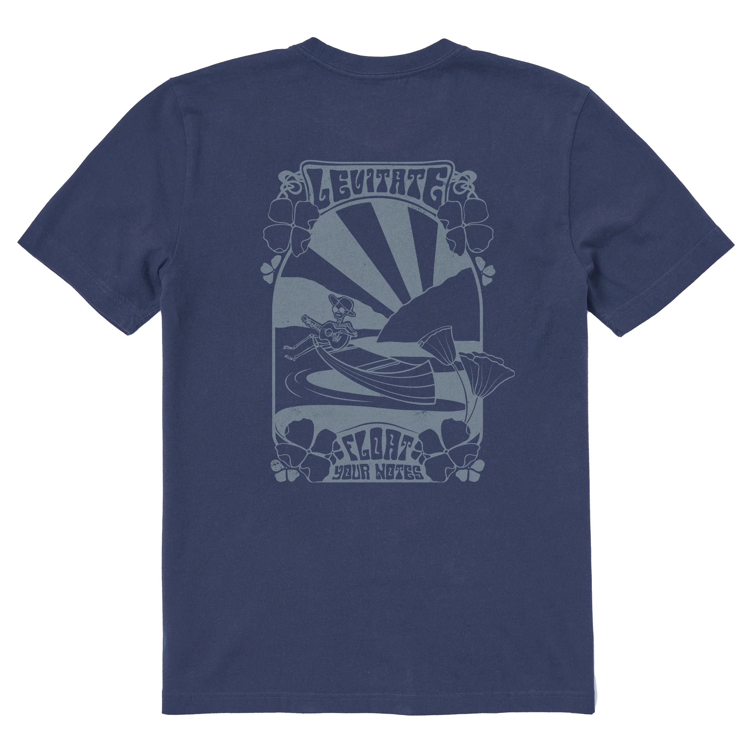 Men's Float Your Notes Short Sleeve Premium Tee - Image 3