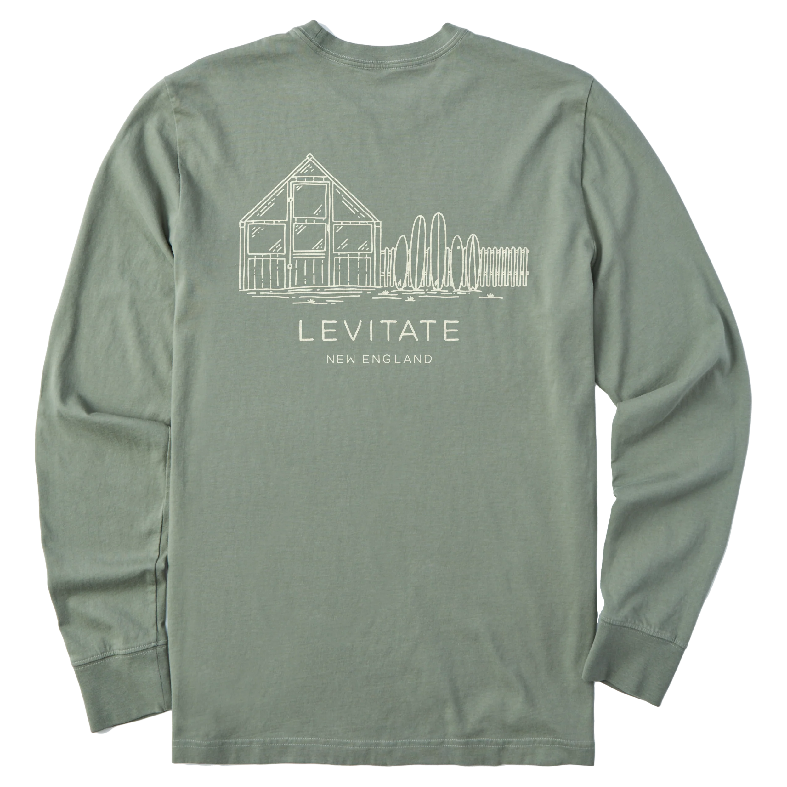 Men's Greenhouse Long Sleeve Premium Tee - Image 3