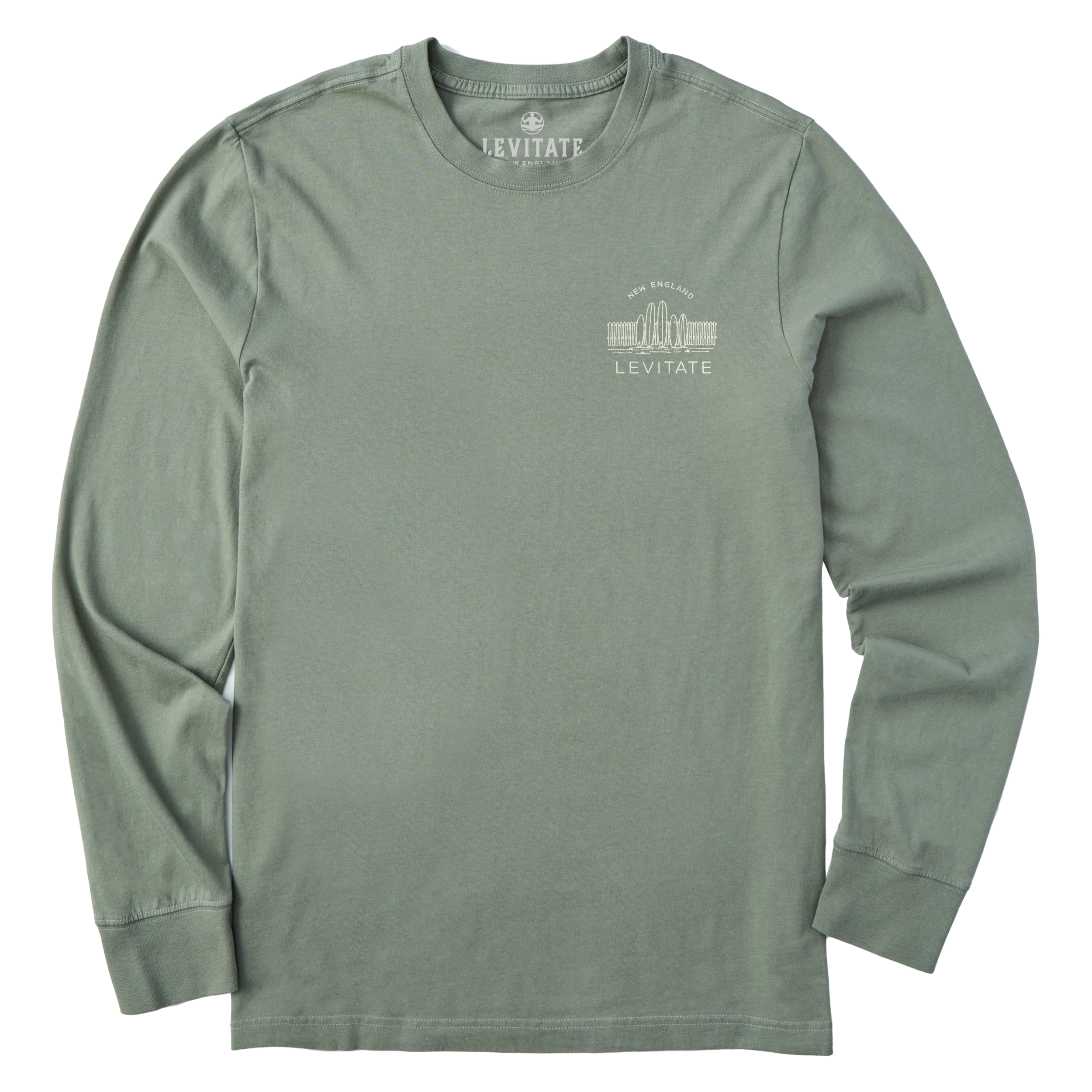 Men's Greenhouse Long Sleeve Premium Tee - Image 4