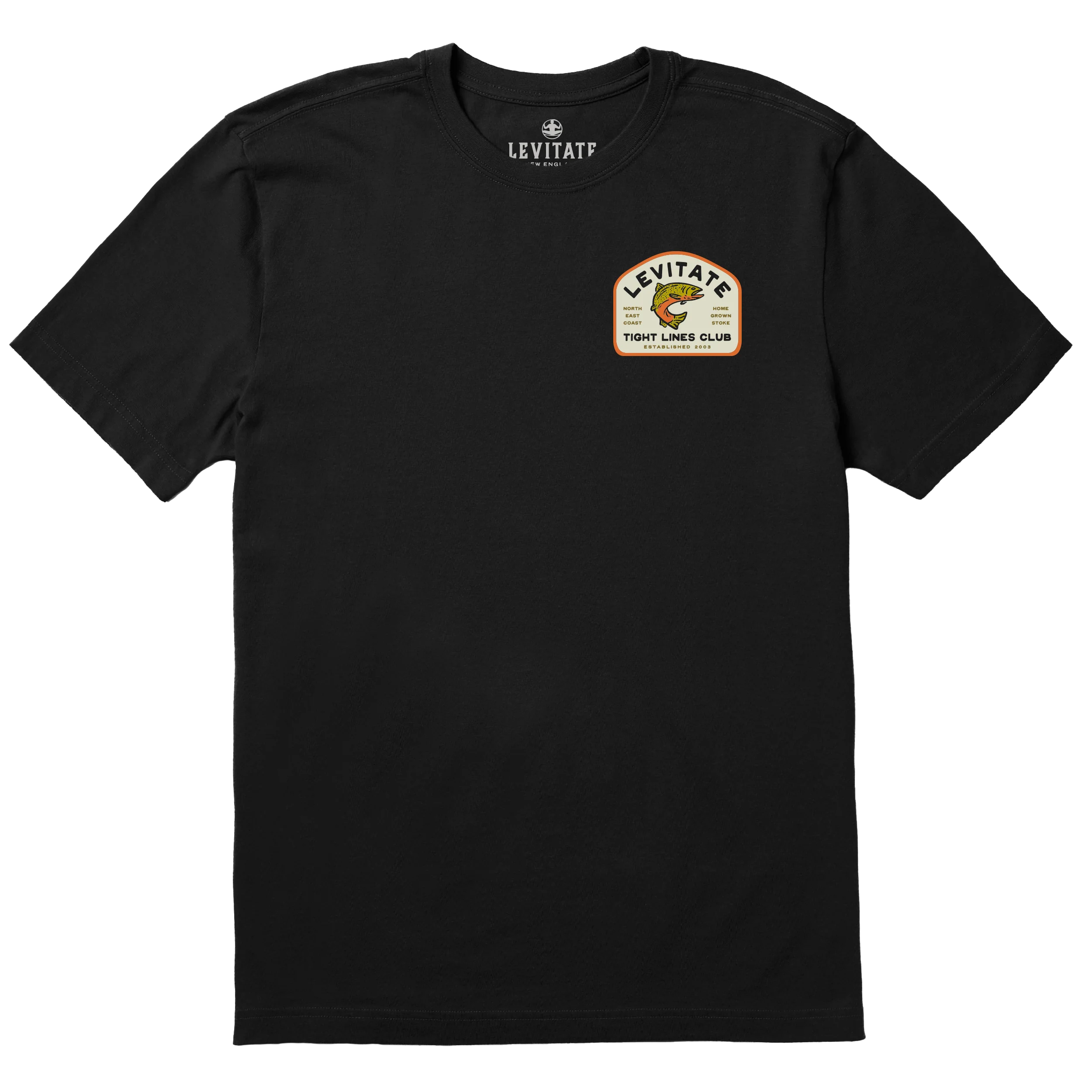 Men's Tight Lines Club Short Sleeve Premium Tee - Image 4