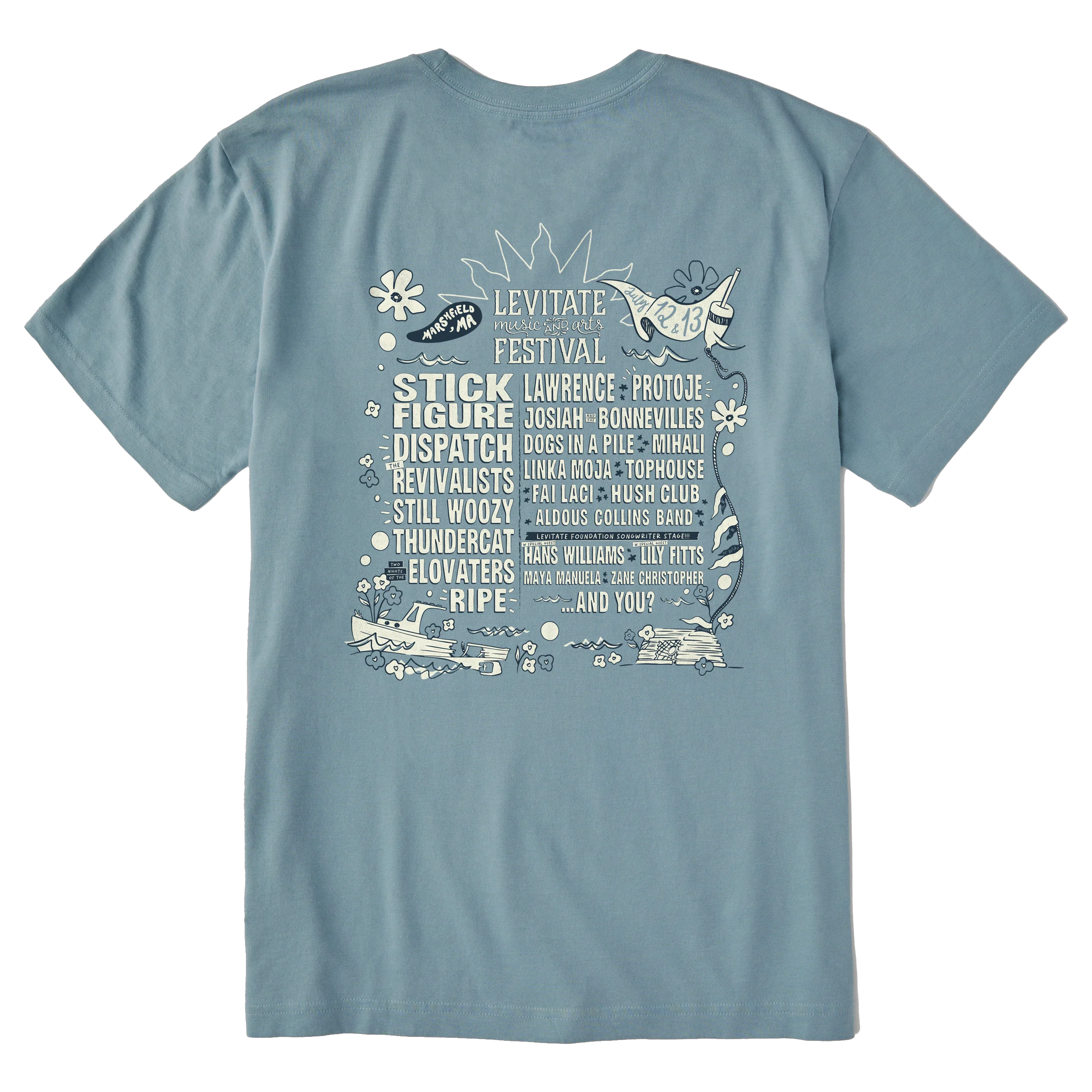 Men's 2025 LMF Poster Short Sleeve Premium Tee - Image 3