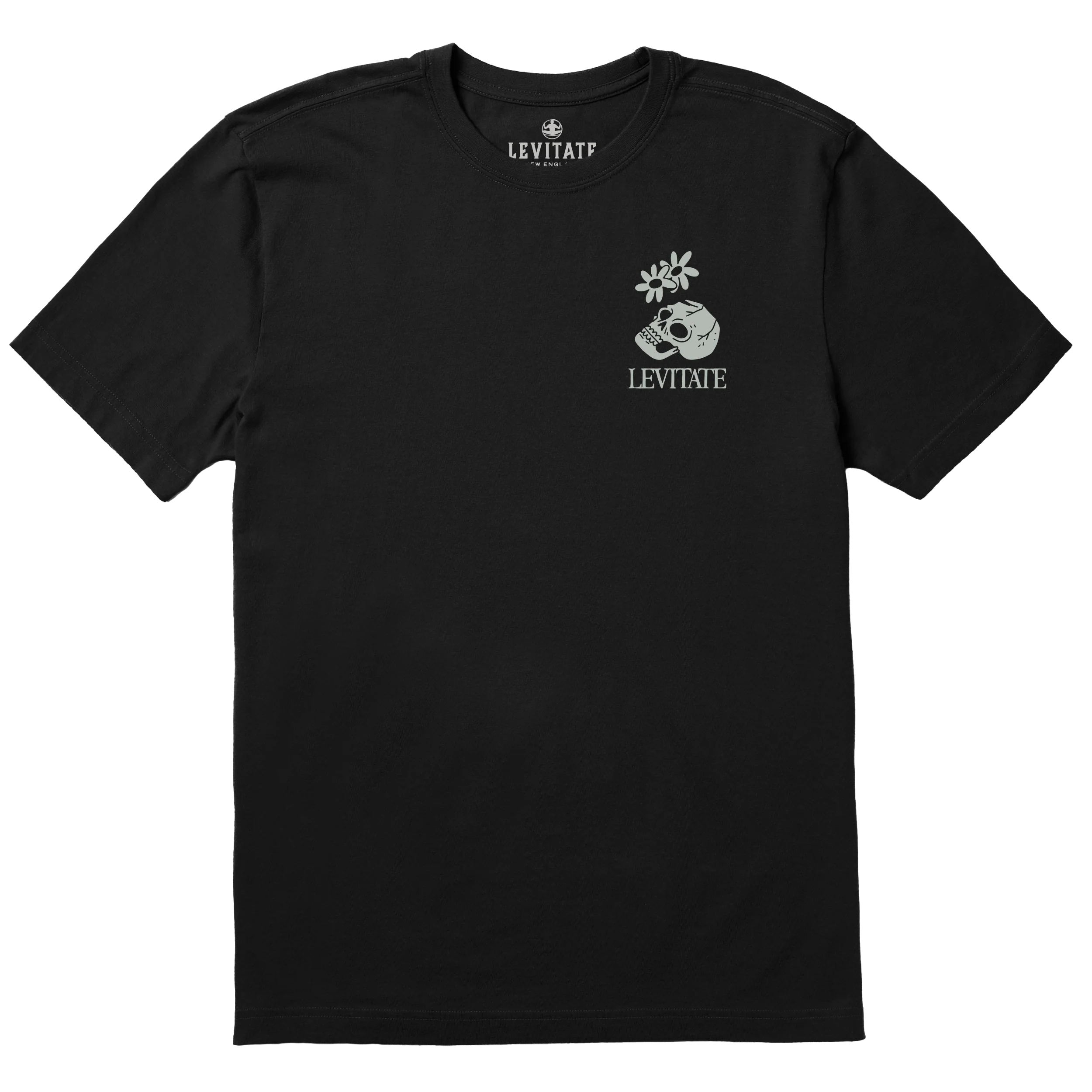 Men's Reconnect Black Short Sleeve Premium Tee - Image 4