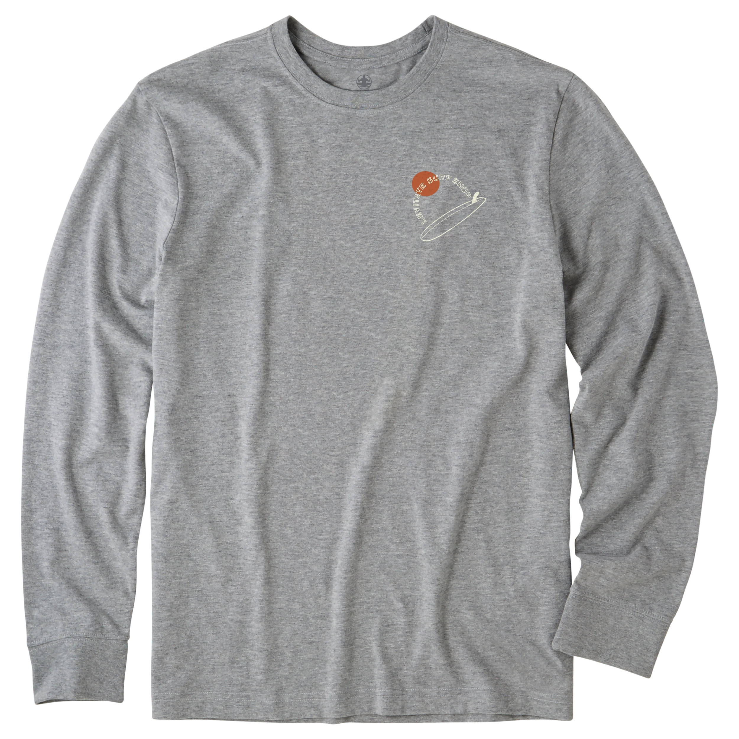 Men's Single Fin Club Long Sleeve Premium Tee - Image 4