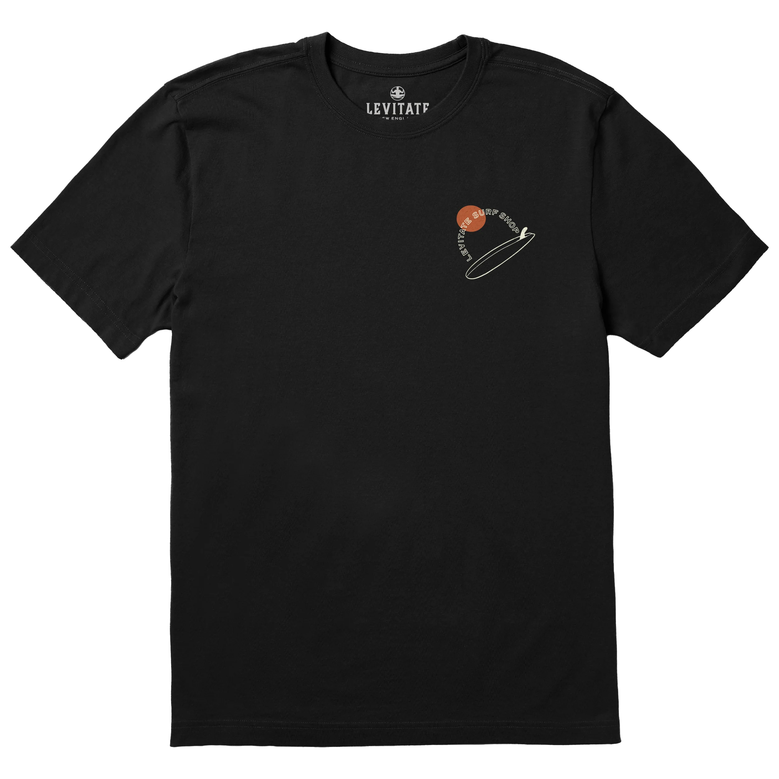 Men's Single Fin Club Short Sleeve Premium Tee - Image 4