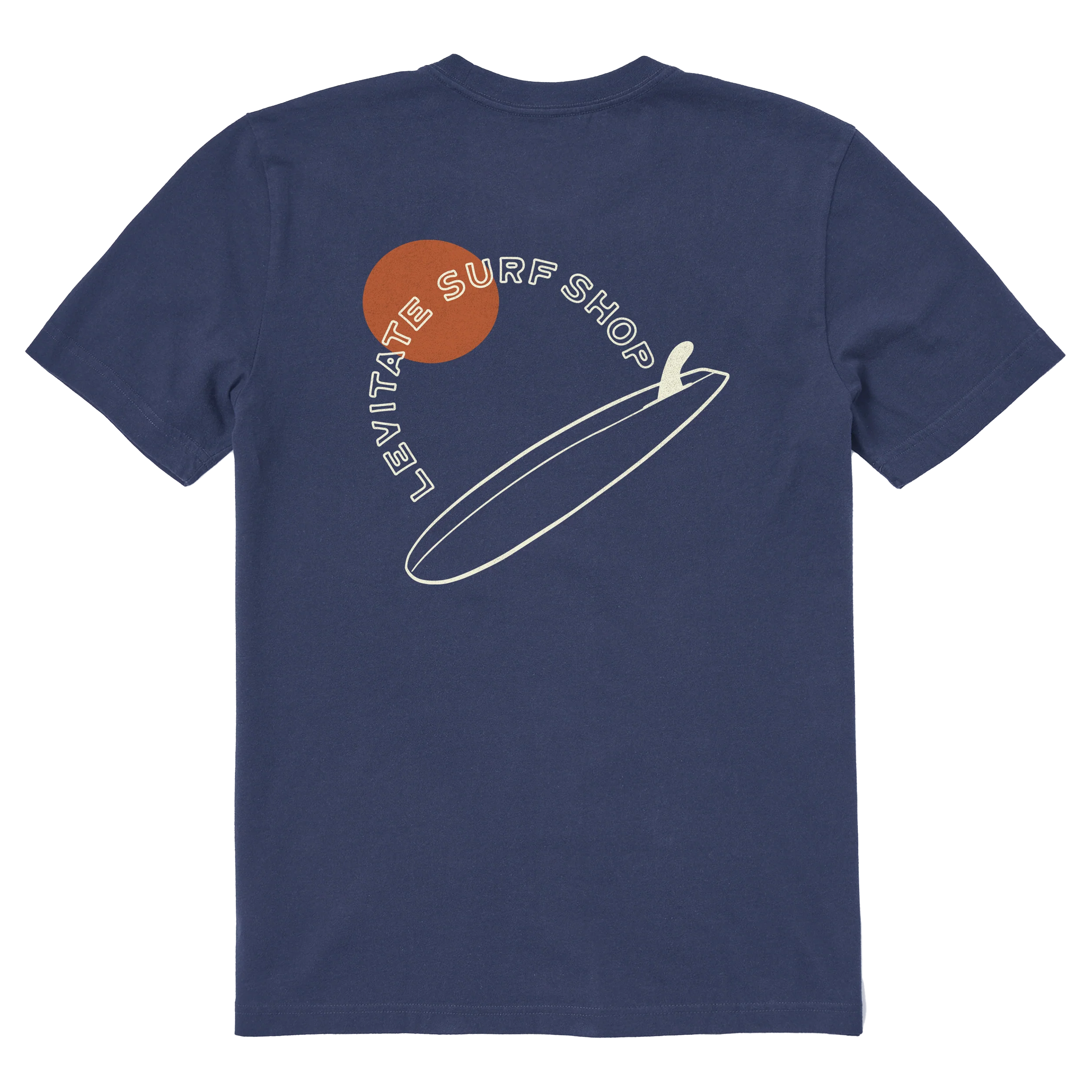 Men's Single Fin Club Short Sleeve Premium Tee - Image 5