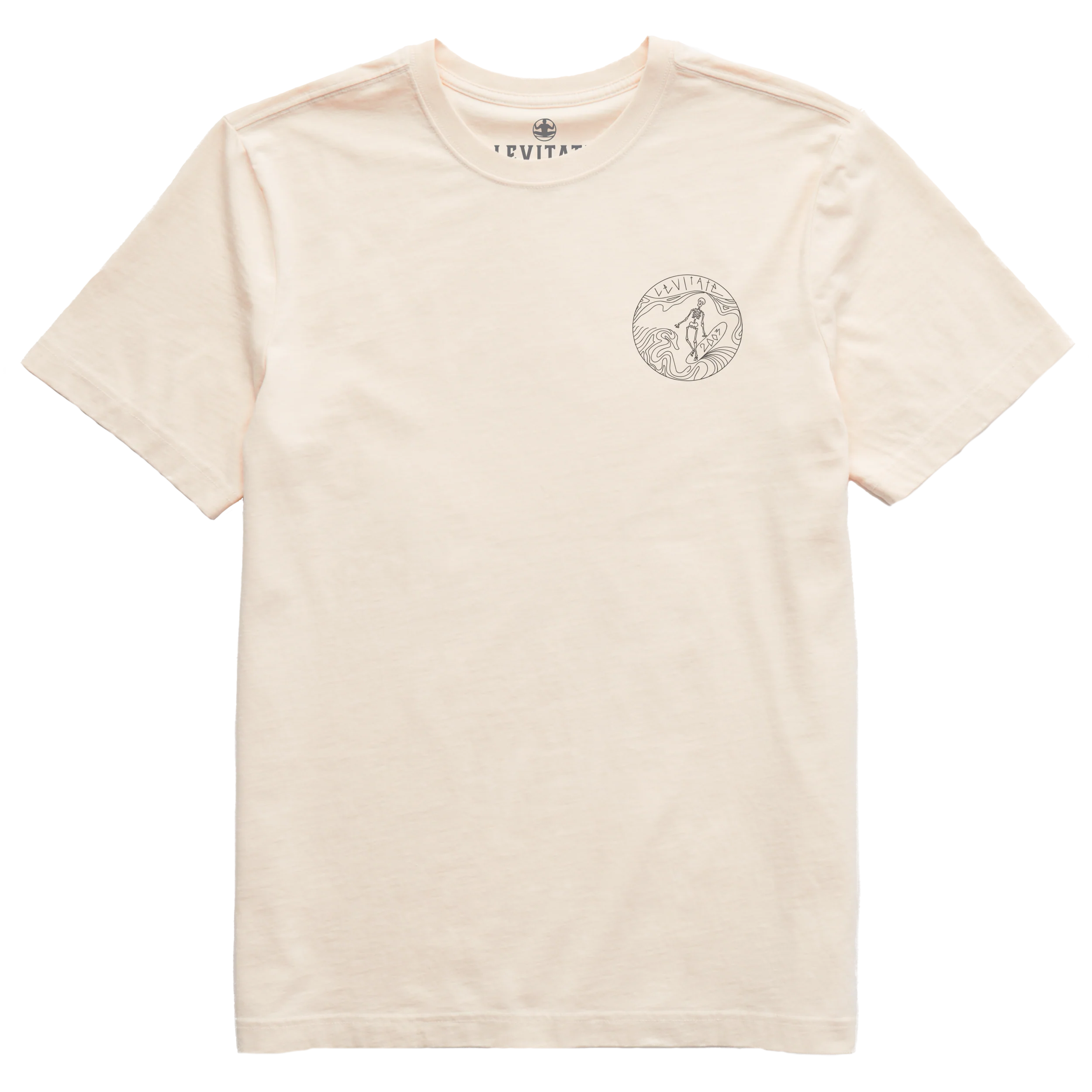 Men's Skeleton Surfer Short Sleeve Premium Tee - Image 2