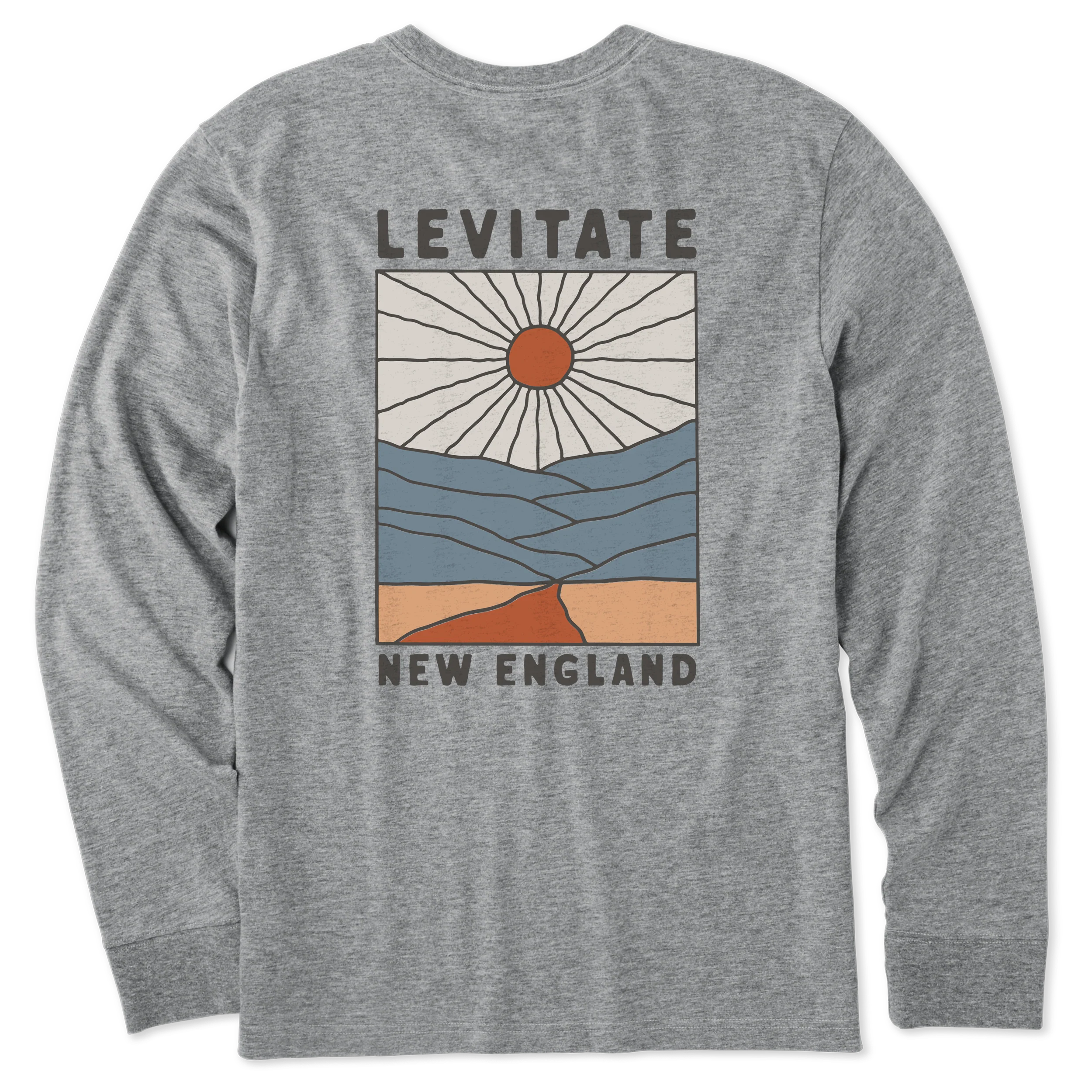 Men's Stainglass Long Sleeve Premium Tee - Image 3