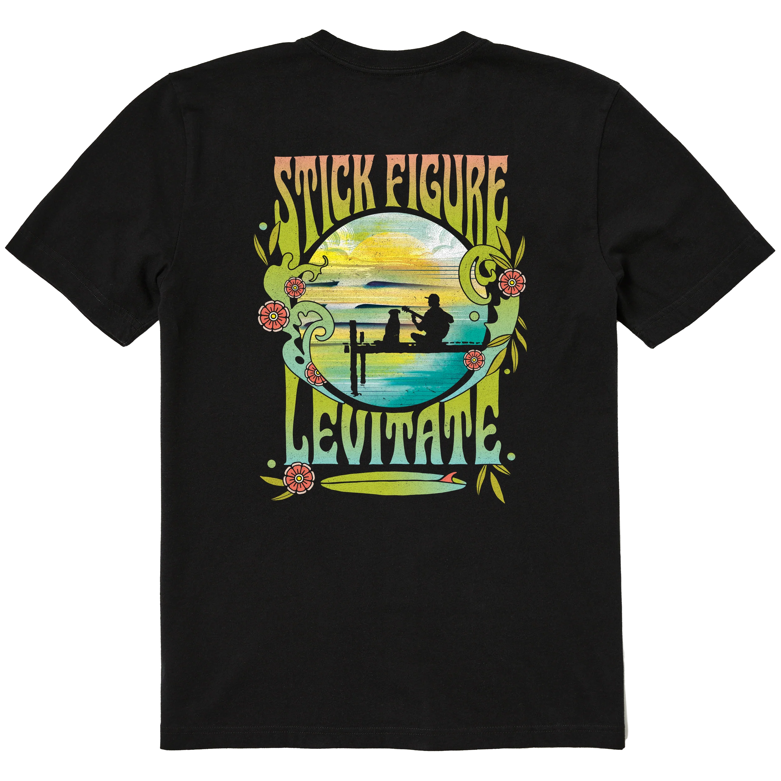 Men's Stick Figure Short Sleeve Premium Tee - Image 3