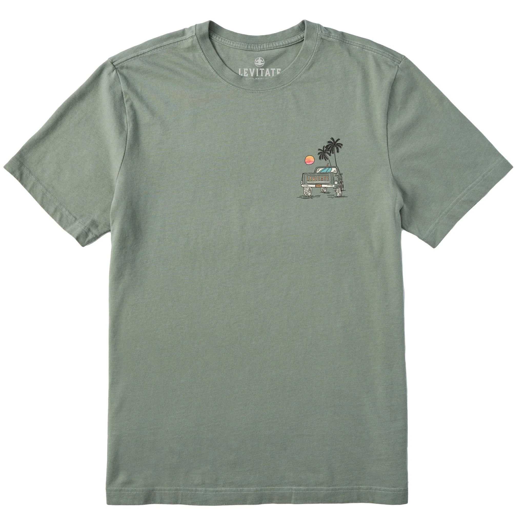 Men's Sunset Pick Up Short Sleeve Premium Tee - Image 3