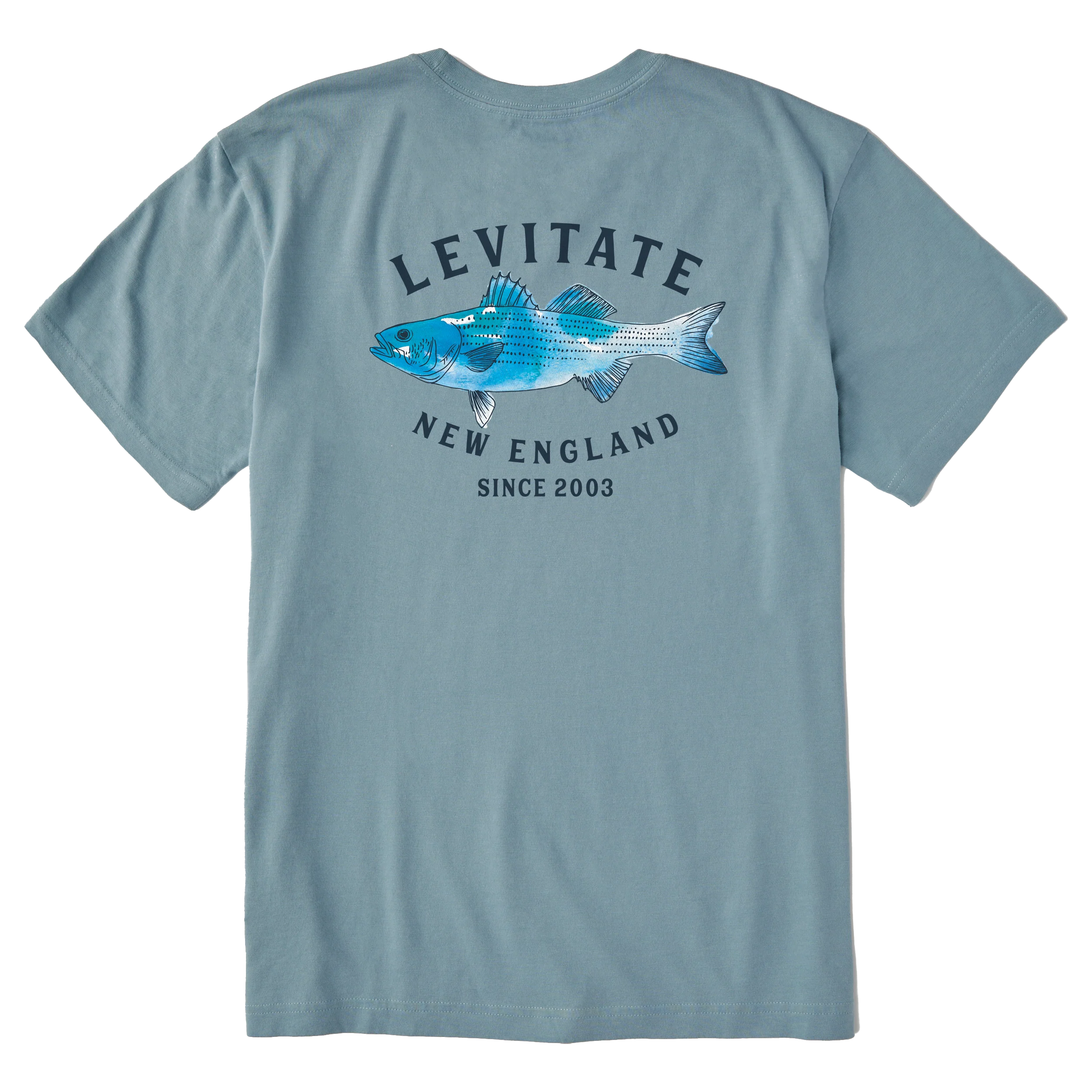 Men's Trippy Fish Short Sleeve Premium Tee - Image 7