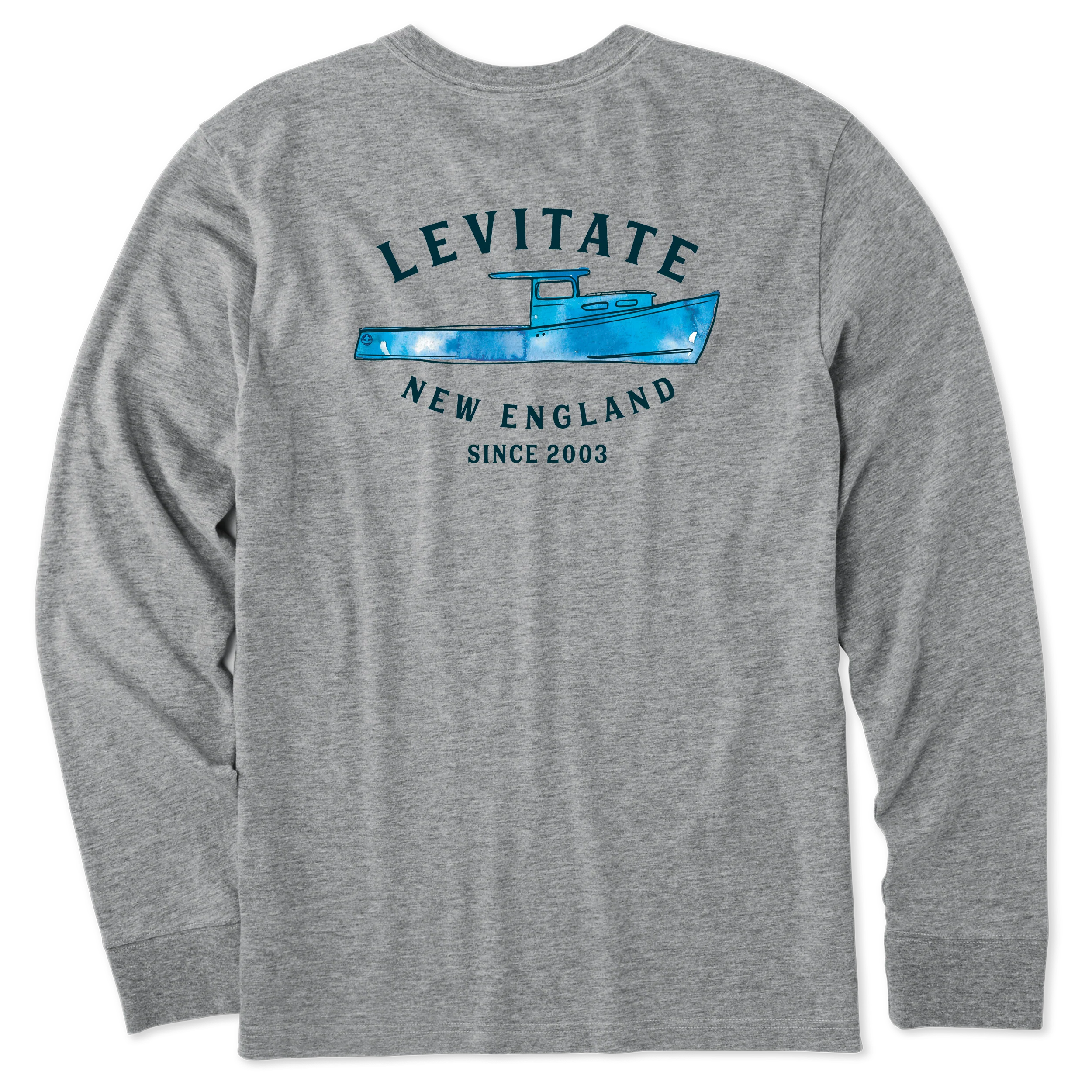 Men's Trippy Trawler Long Sleeve Premium Tee
