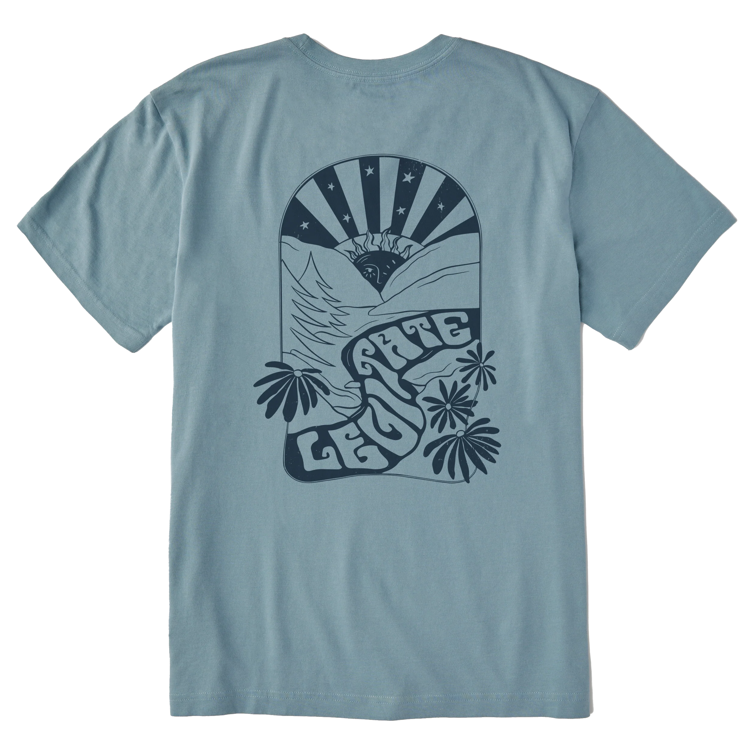 Men's Up The Creek Short Sleeve Premium Tee - Image 5