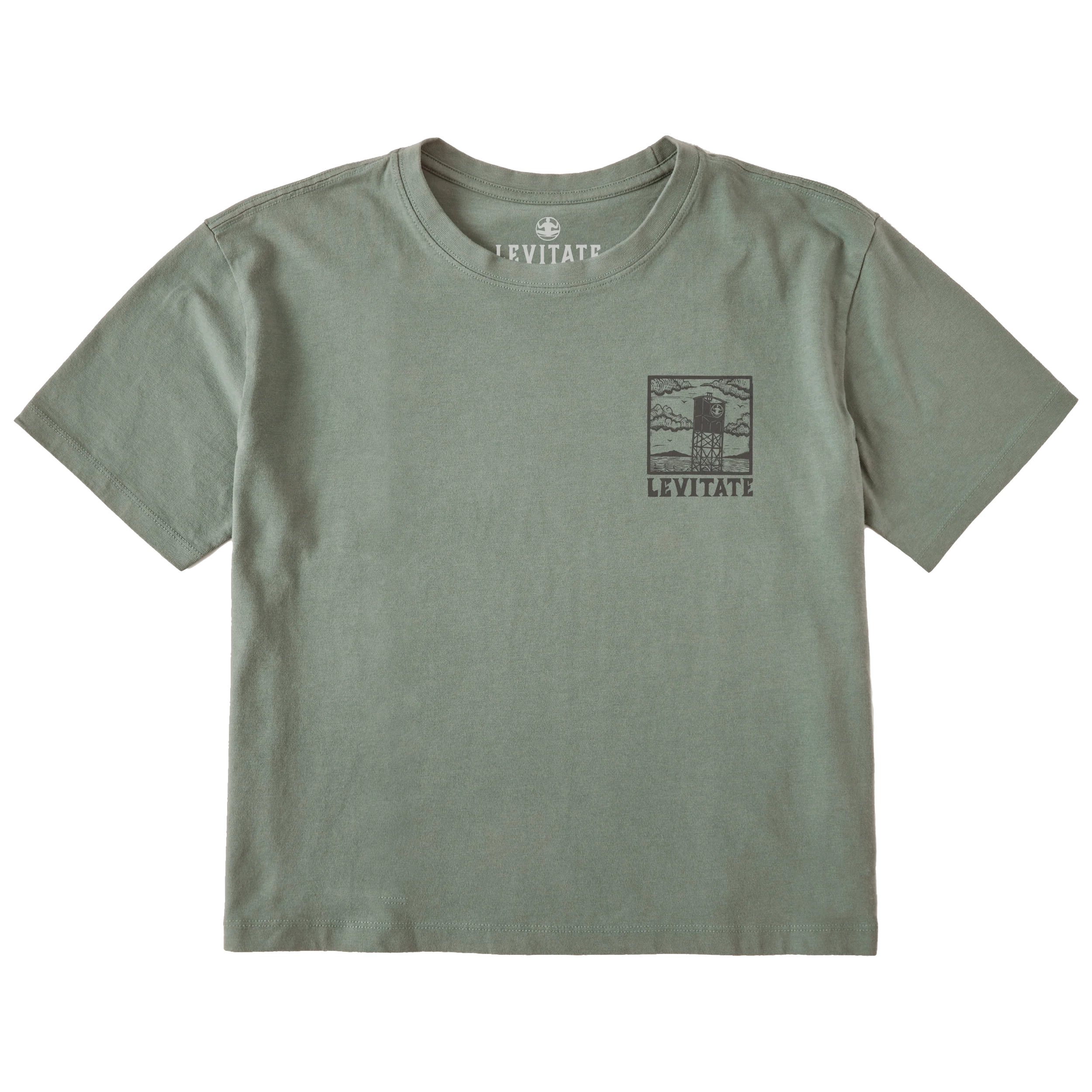 Women's Block Print Buoys Short Sleeve Premium Tee - Image 2