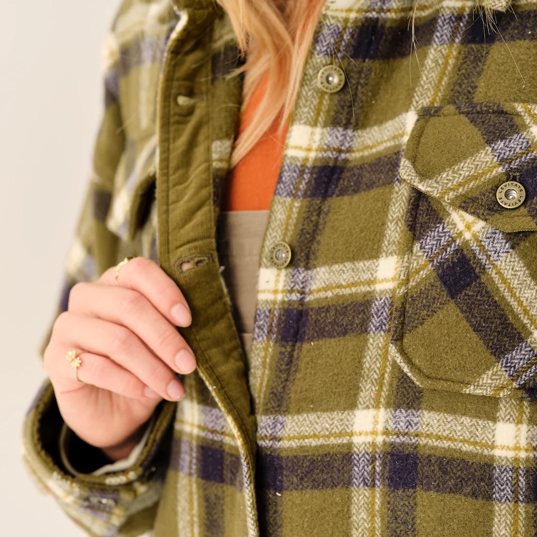 Women's Flannel Shirt Jacket - Image 19