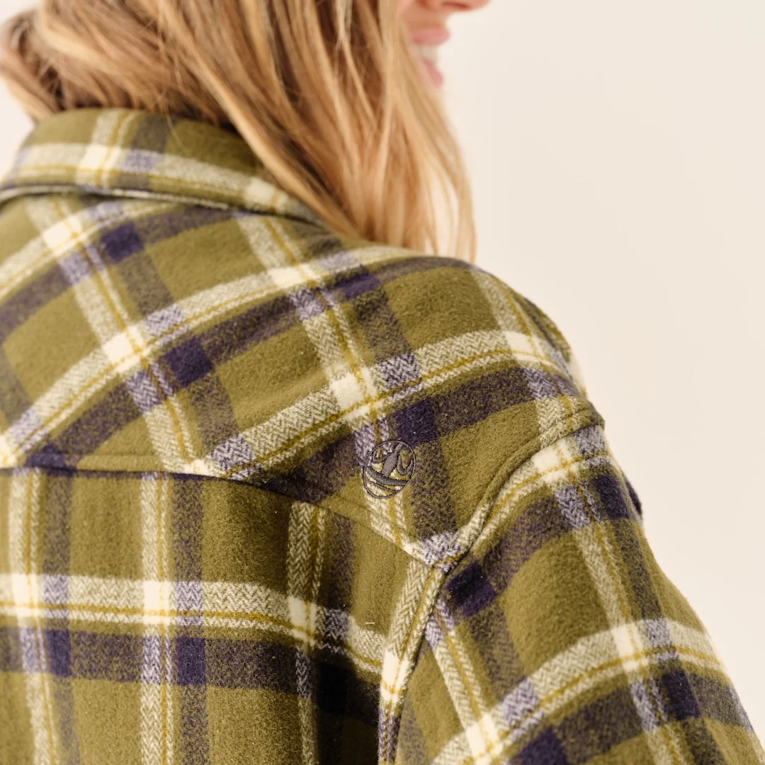 Women's Flannel Shirt Jacket - Image 21