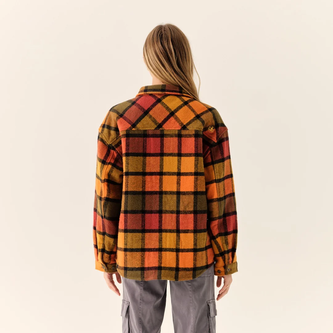 Women's Flannel Shirt Jacket - Image 22