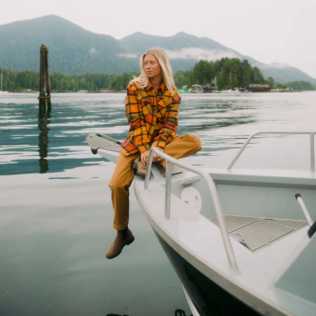 Women's Flannel Shirt Jacket - Image 23