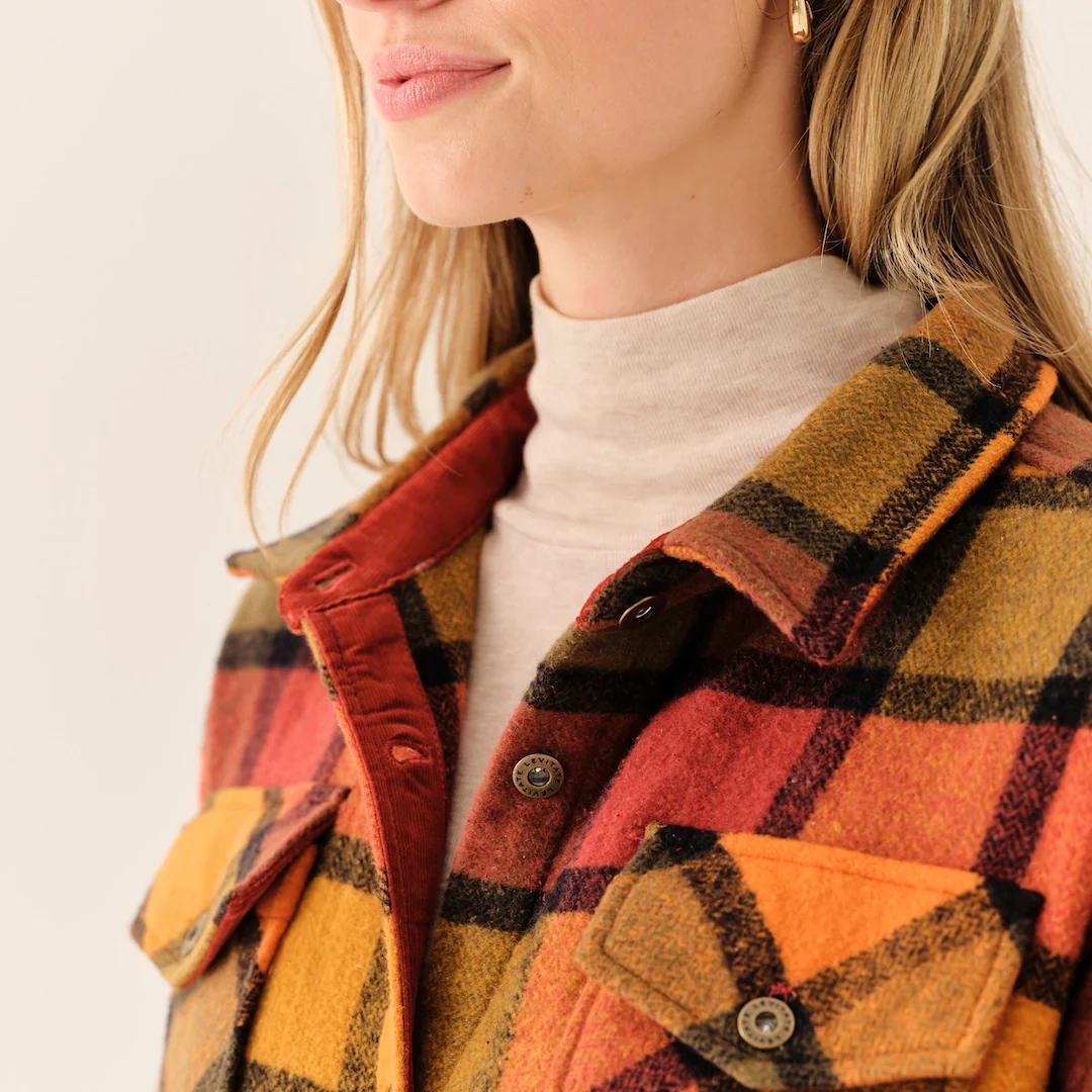 Women's Flannel Shirt Jacket - Image 27