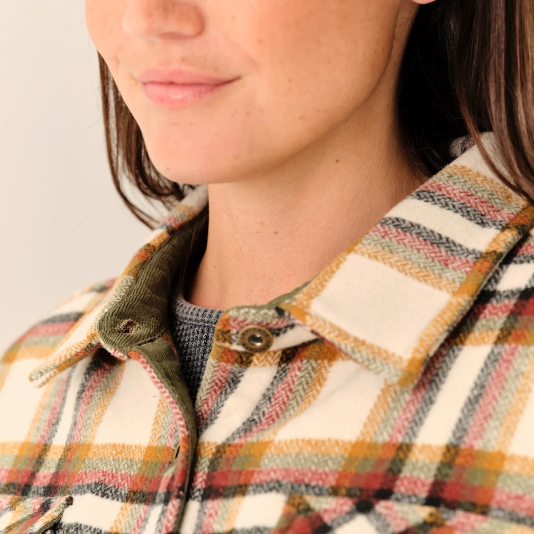 Women's Flannel Shirt Jacket - Image 6
