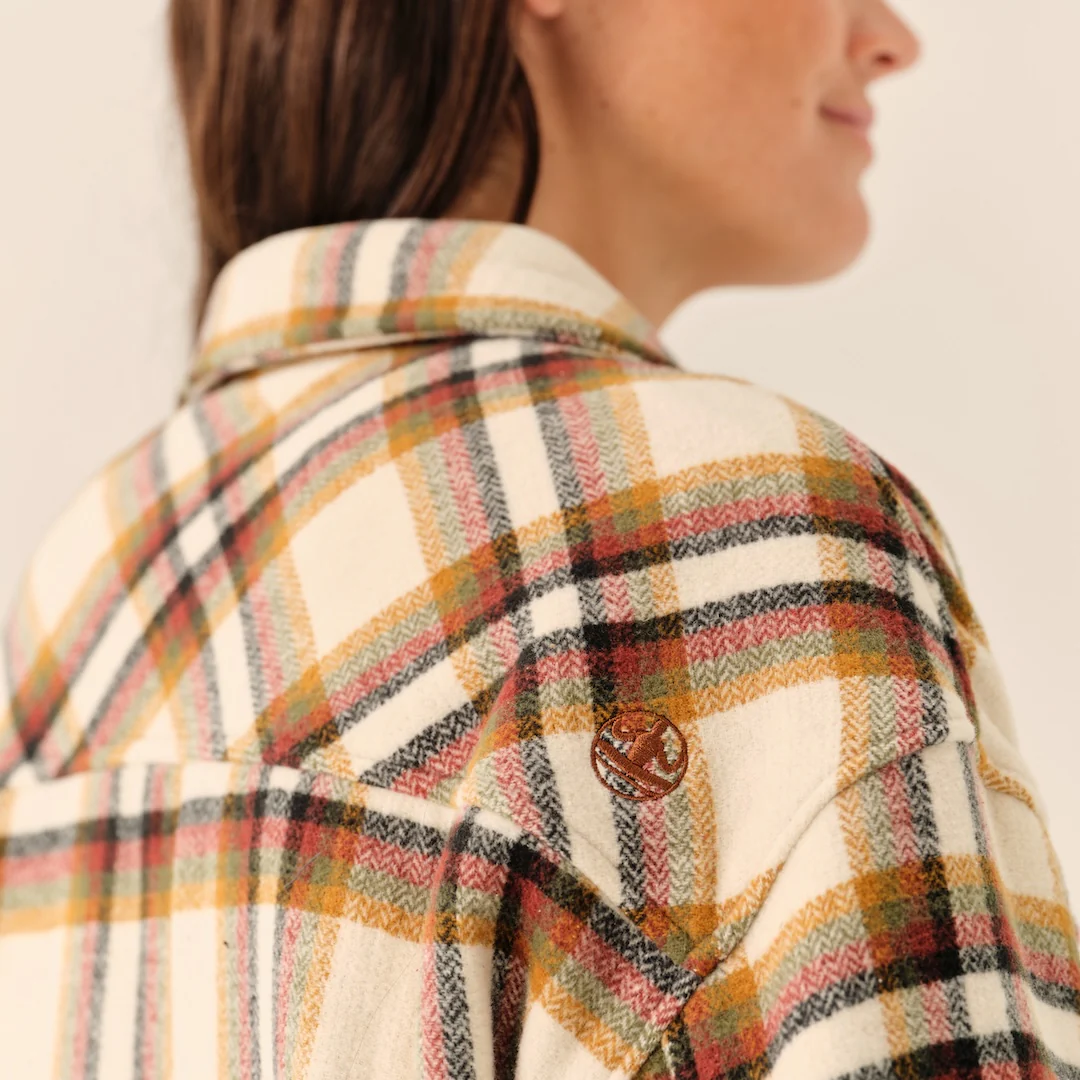 Women's Flannel Shirt Jacket - Image 8