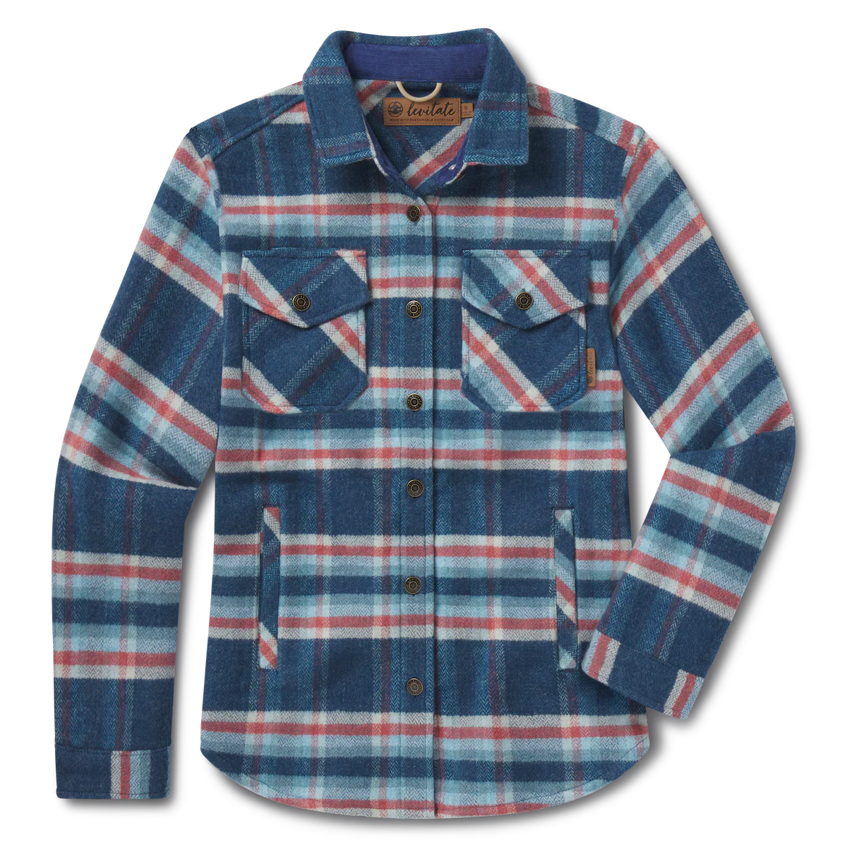 Women's Flannel Shirt Jacket - Image 10