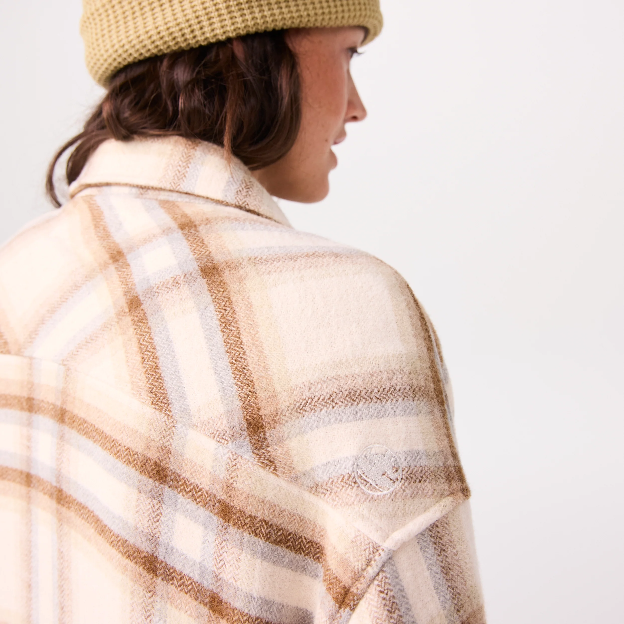 Women's Flannel Shirt Jacket - Image 3