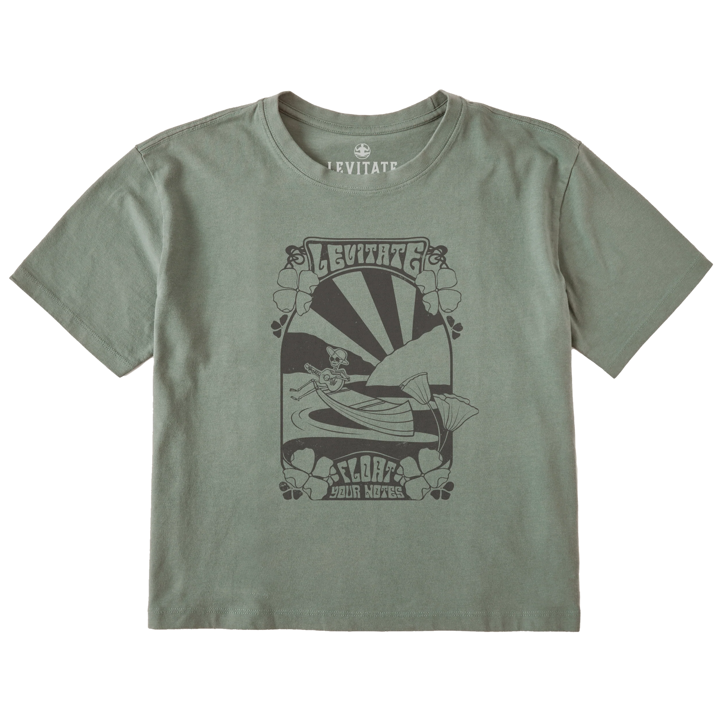 Women's Float Your Notes Short Sleeve Premium Tee - Image 4