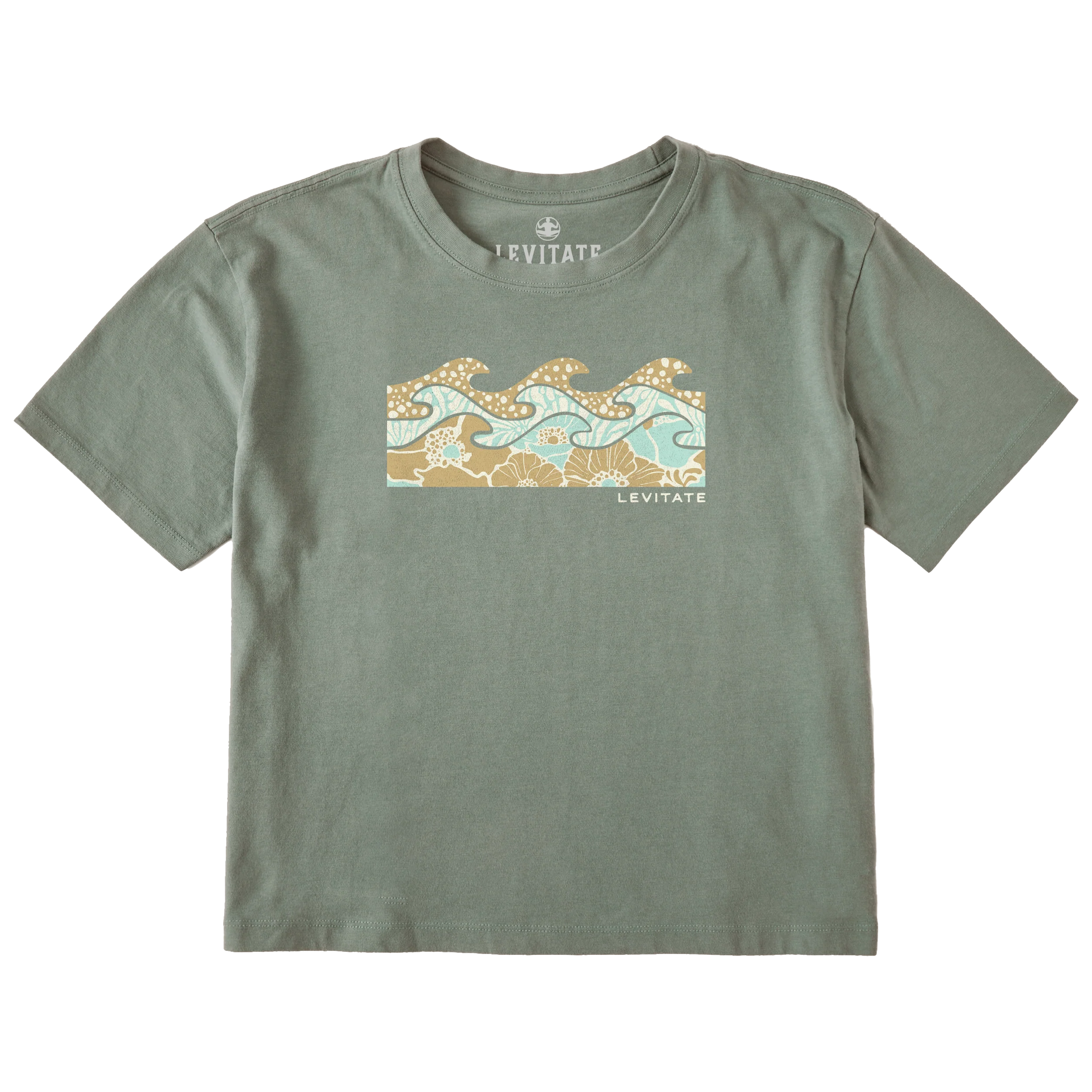 Women's Kelpy Floral Short Sleeve Premium Tee - Image 3