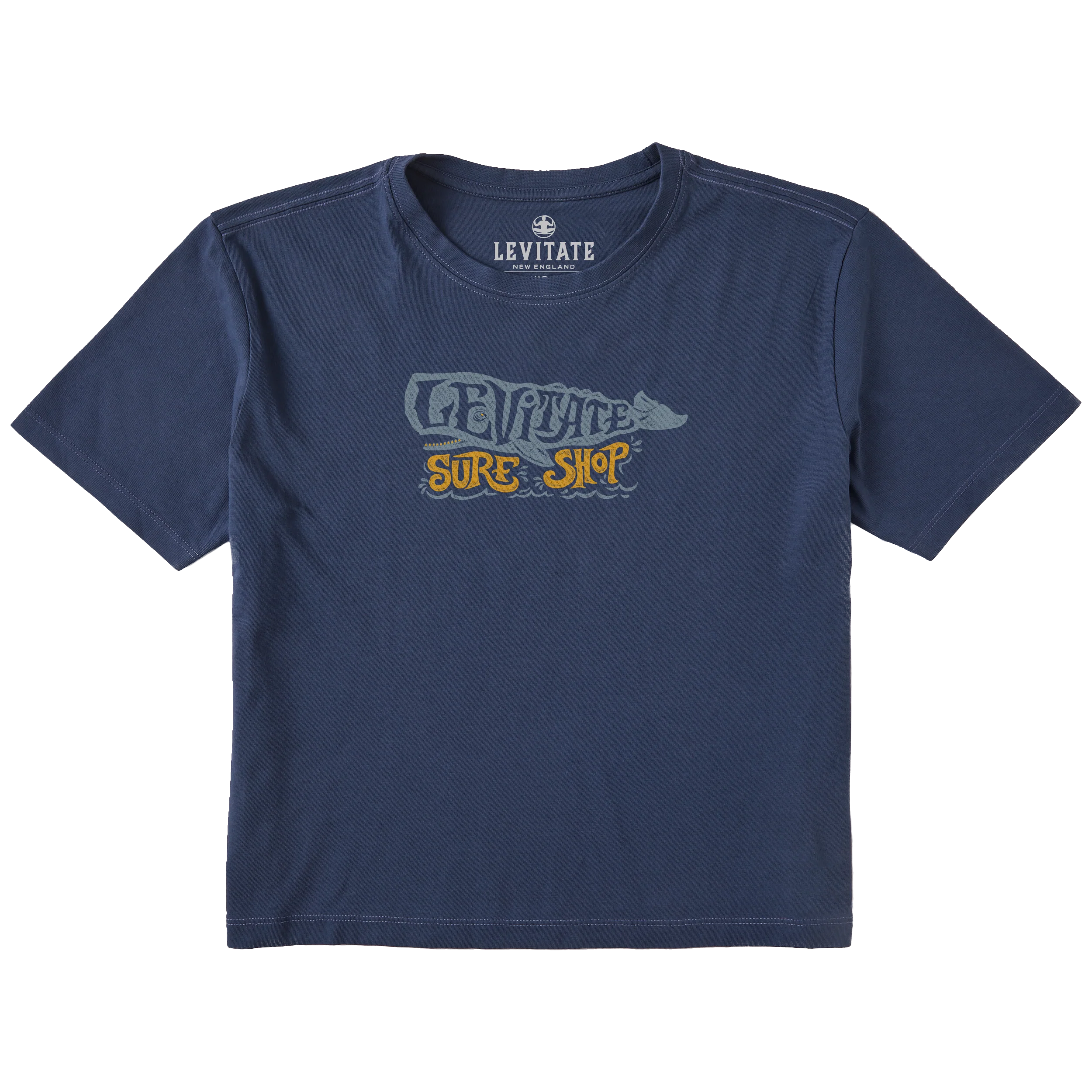 Women's Nantucket Whale Short Sleeve Premium Tee - Image 3