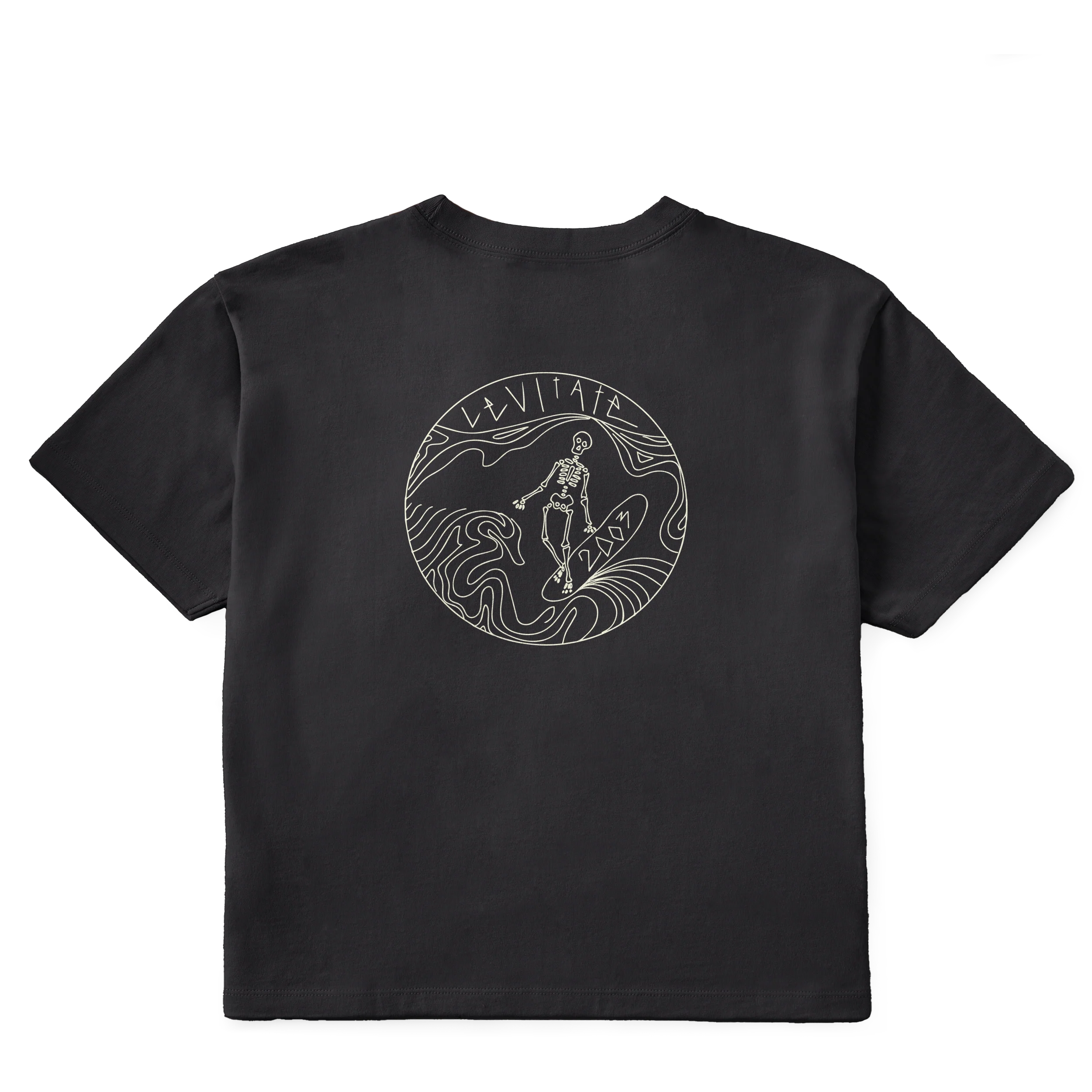 Women's Skeleton Surfer Short Sleeve Premium Tee