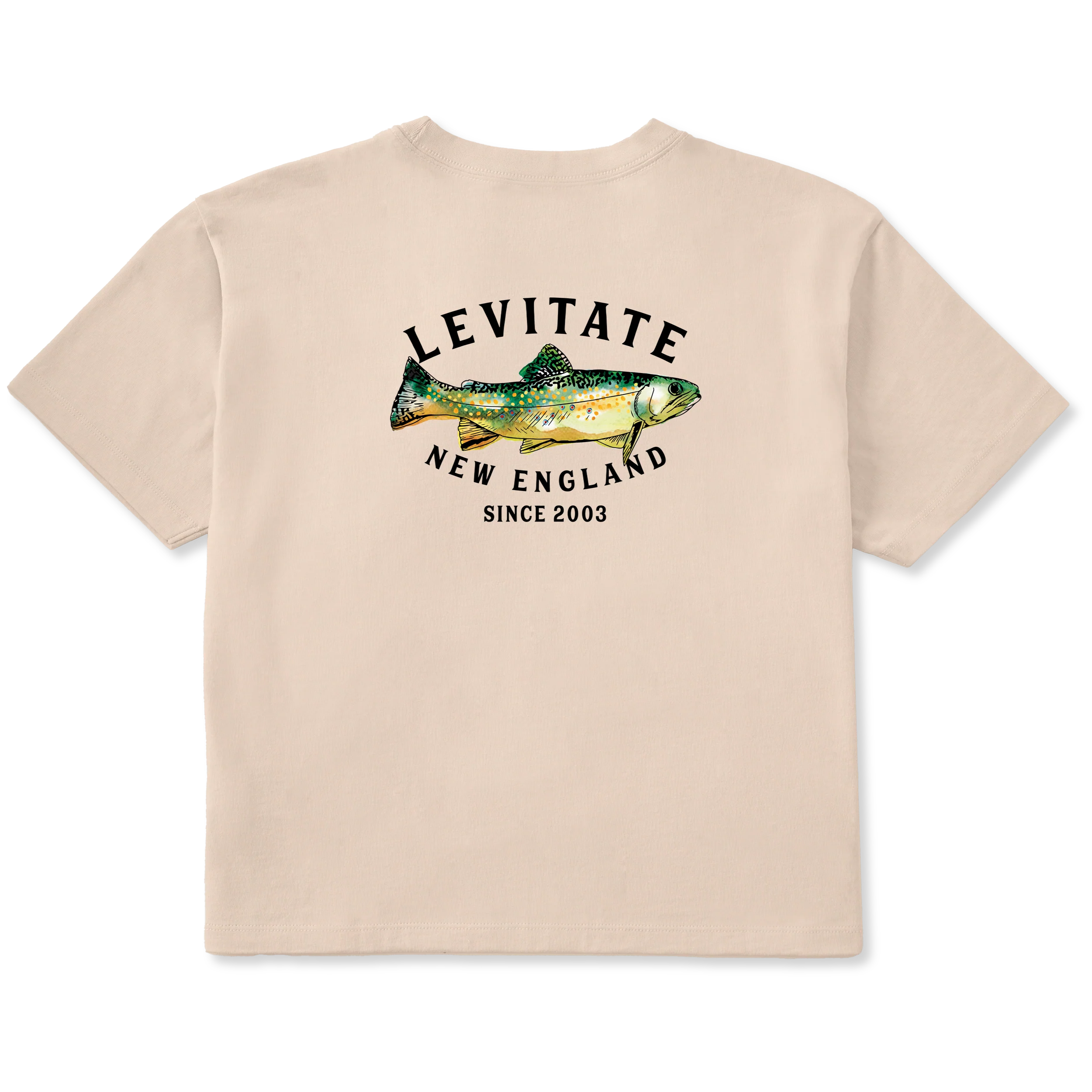 Women's Trippy Trout Short Sleeve Premium Tee - Image 3