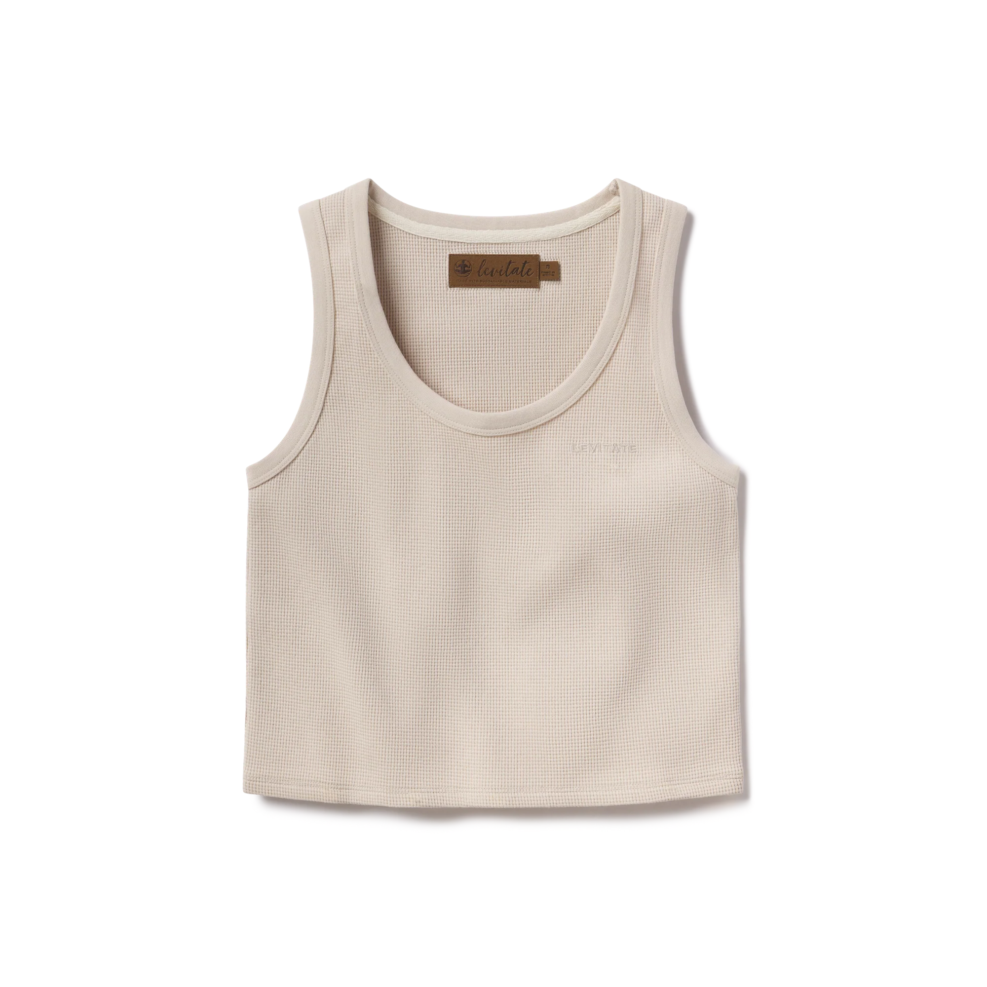 Women's Waffle Thermal Tank - Image 5