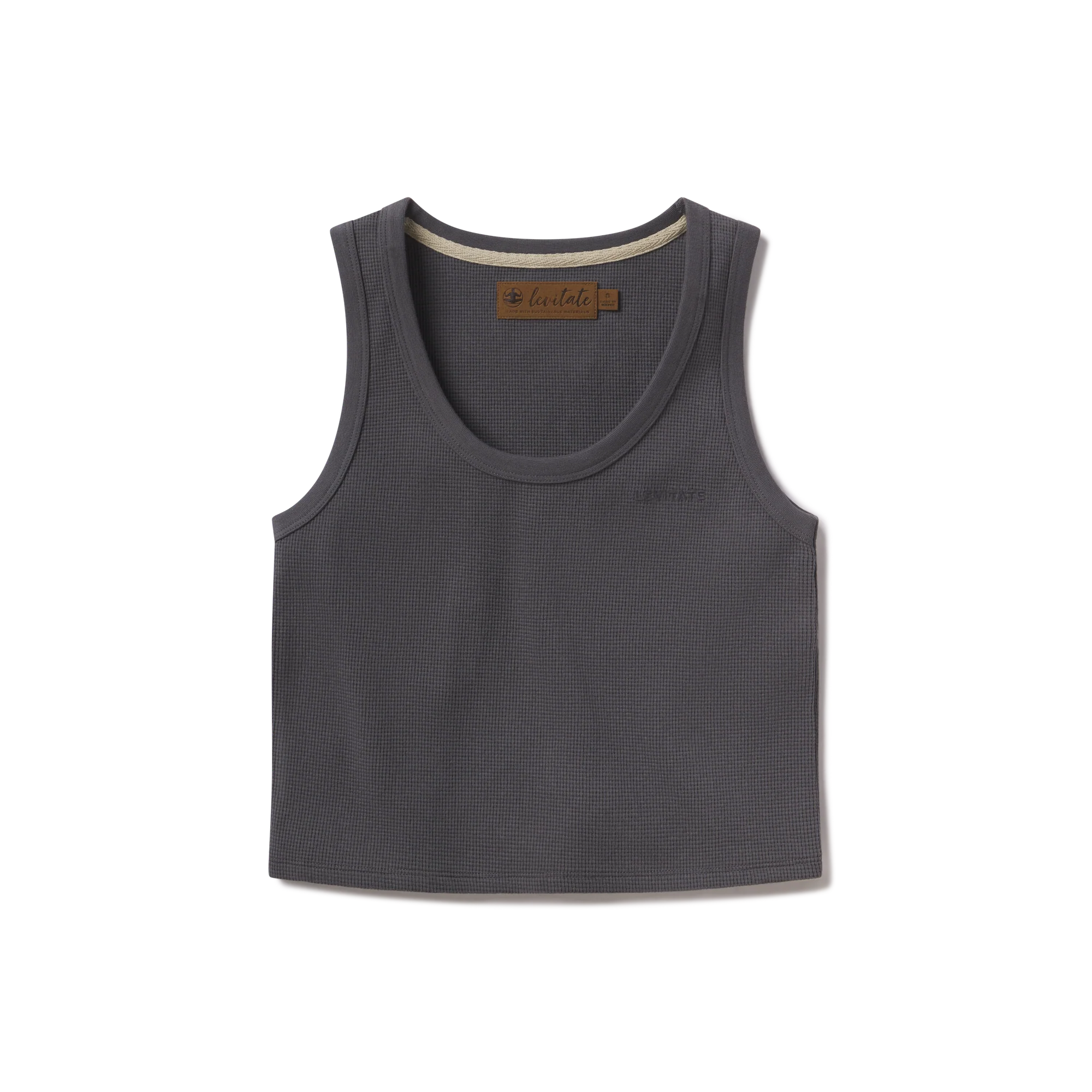 Women's Waffle Thermal Tank - Image 6